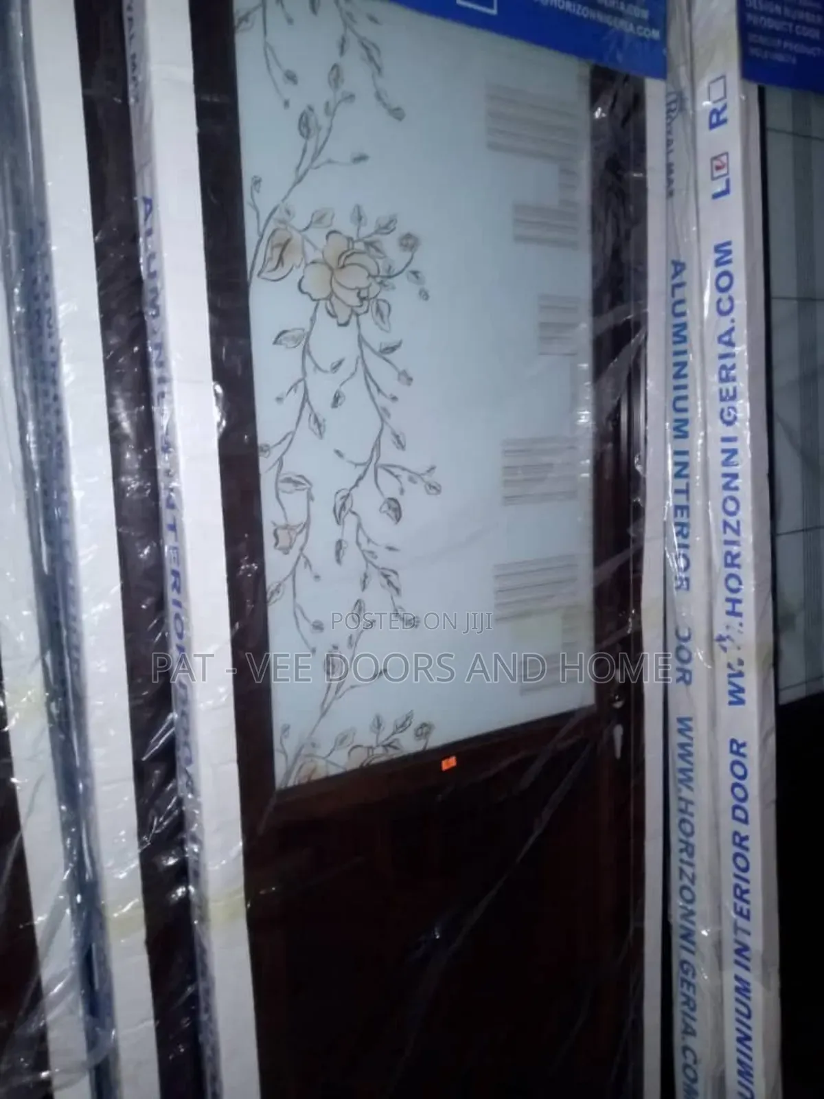 2.6ft by 7 Aluminium Glass Door