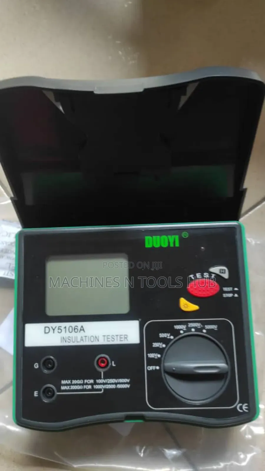 Dy5106a Digital Insulation Resistance Tester.