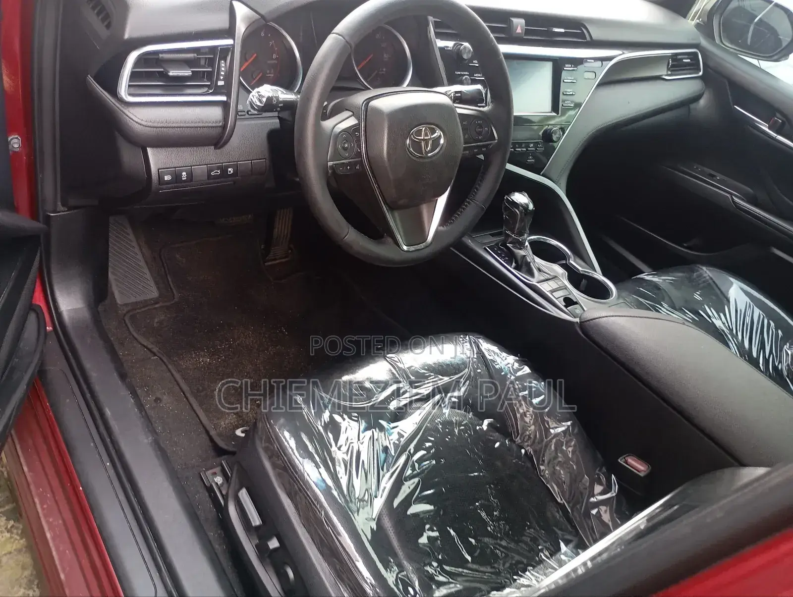 Toyota Camry XSE FWD (2.5L 4cyl 8AM) 2018 Red
