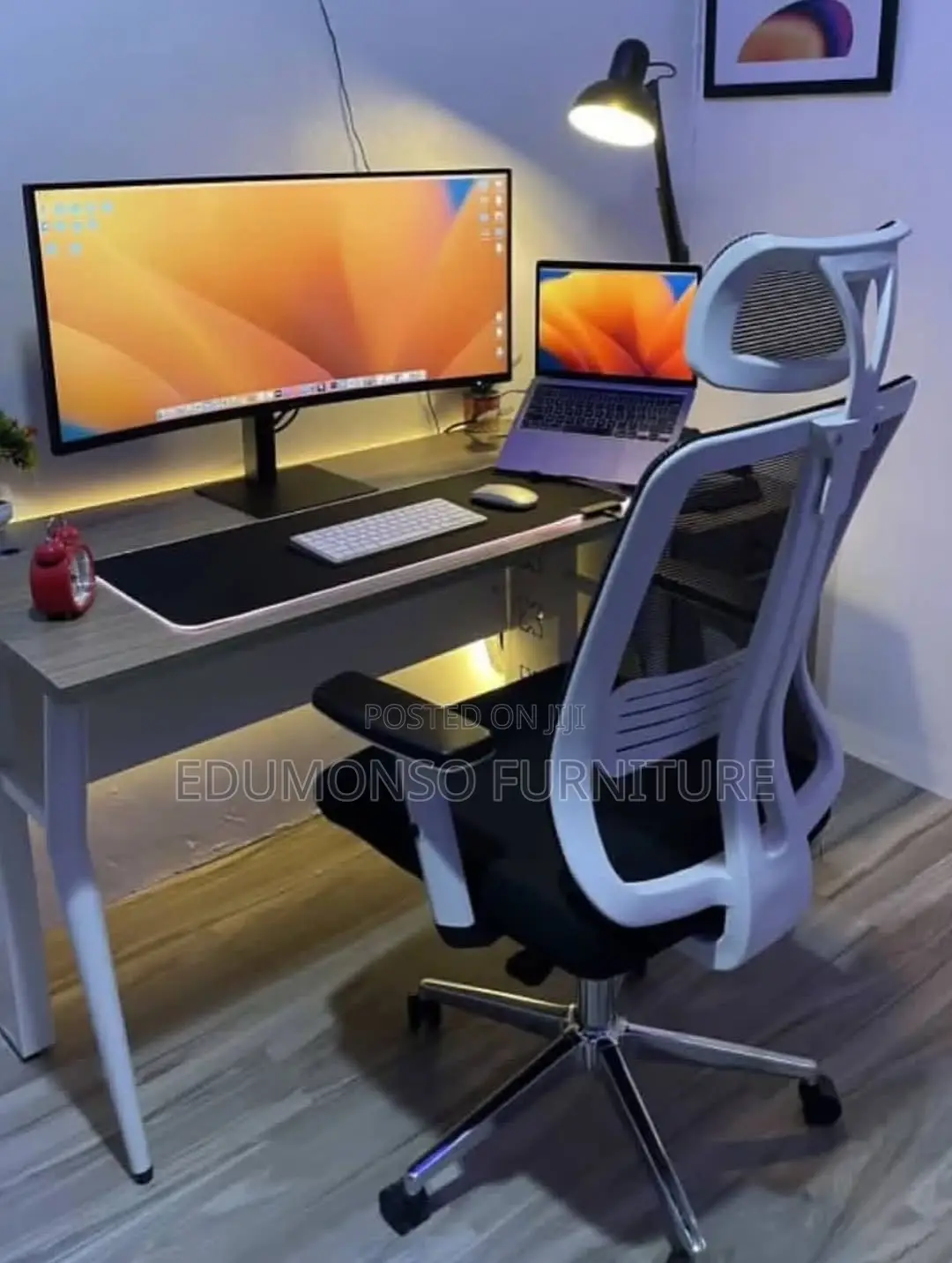 Manager Office Table and Office Swivel Chair