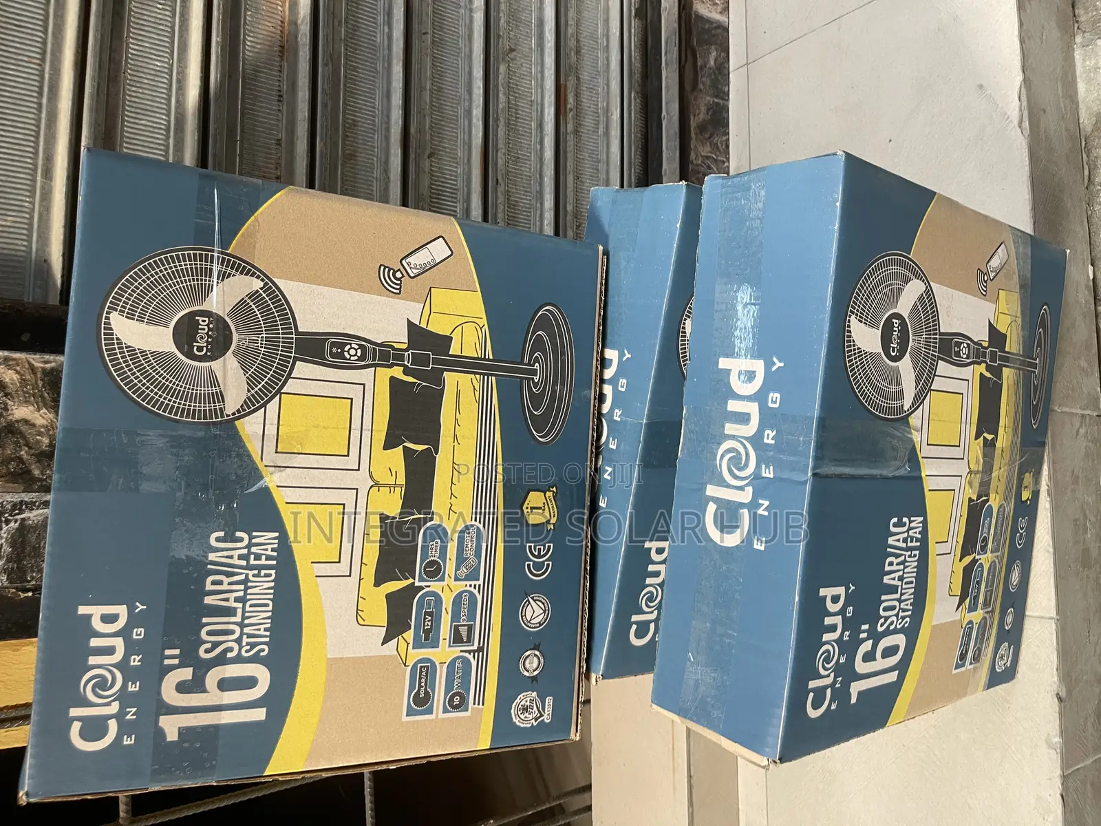 Cloud Ac/Dc Solar Fan