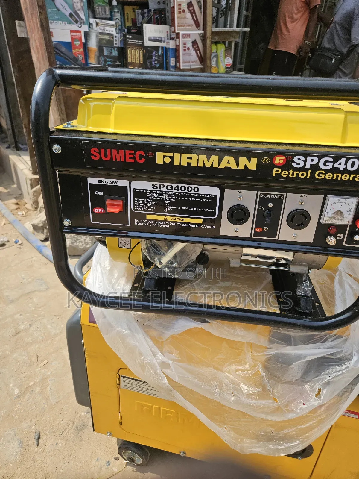 4.5kva Firman Petorl Generator 100%Copper Wire