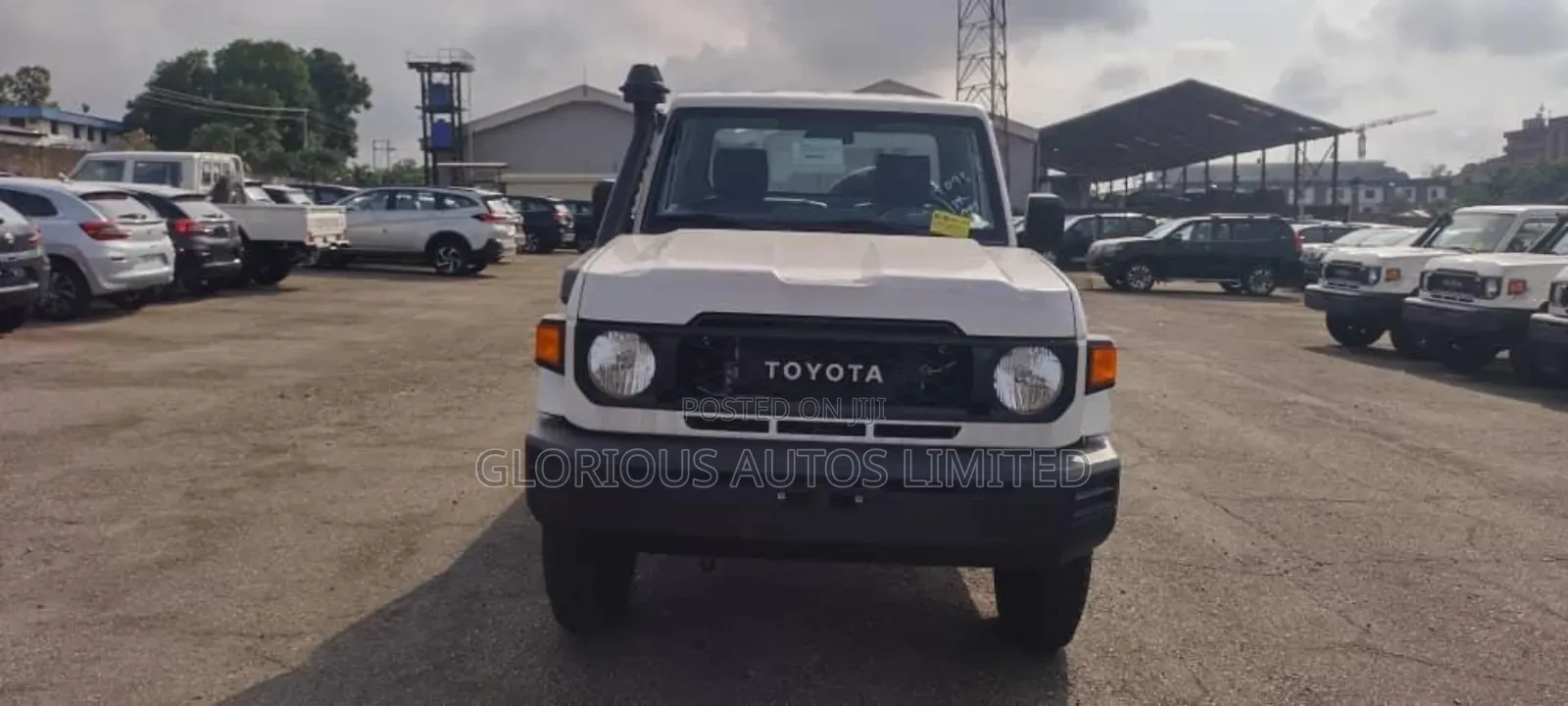 New Toyota Land Cruiser 79 Series 2025 White