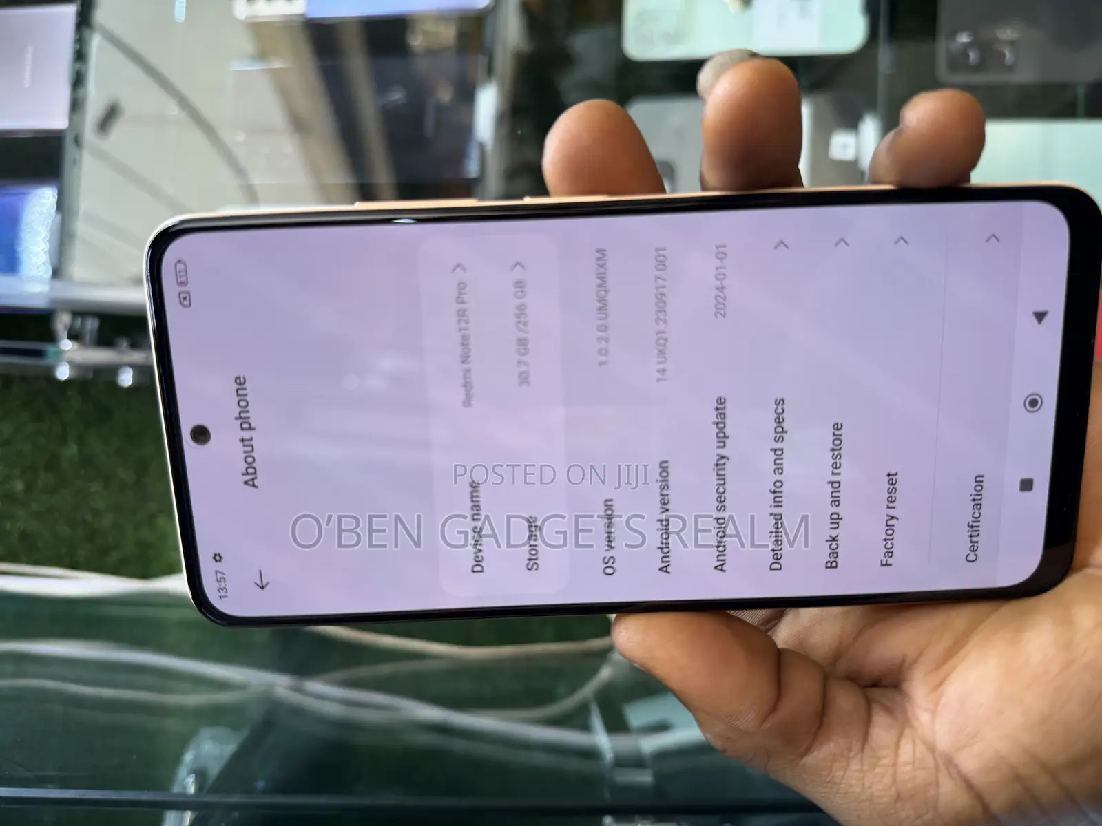 Xiaomi Redmi Note 12R Pro 256 GB Gold