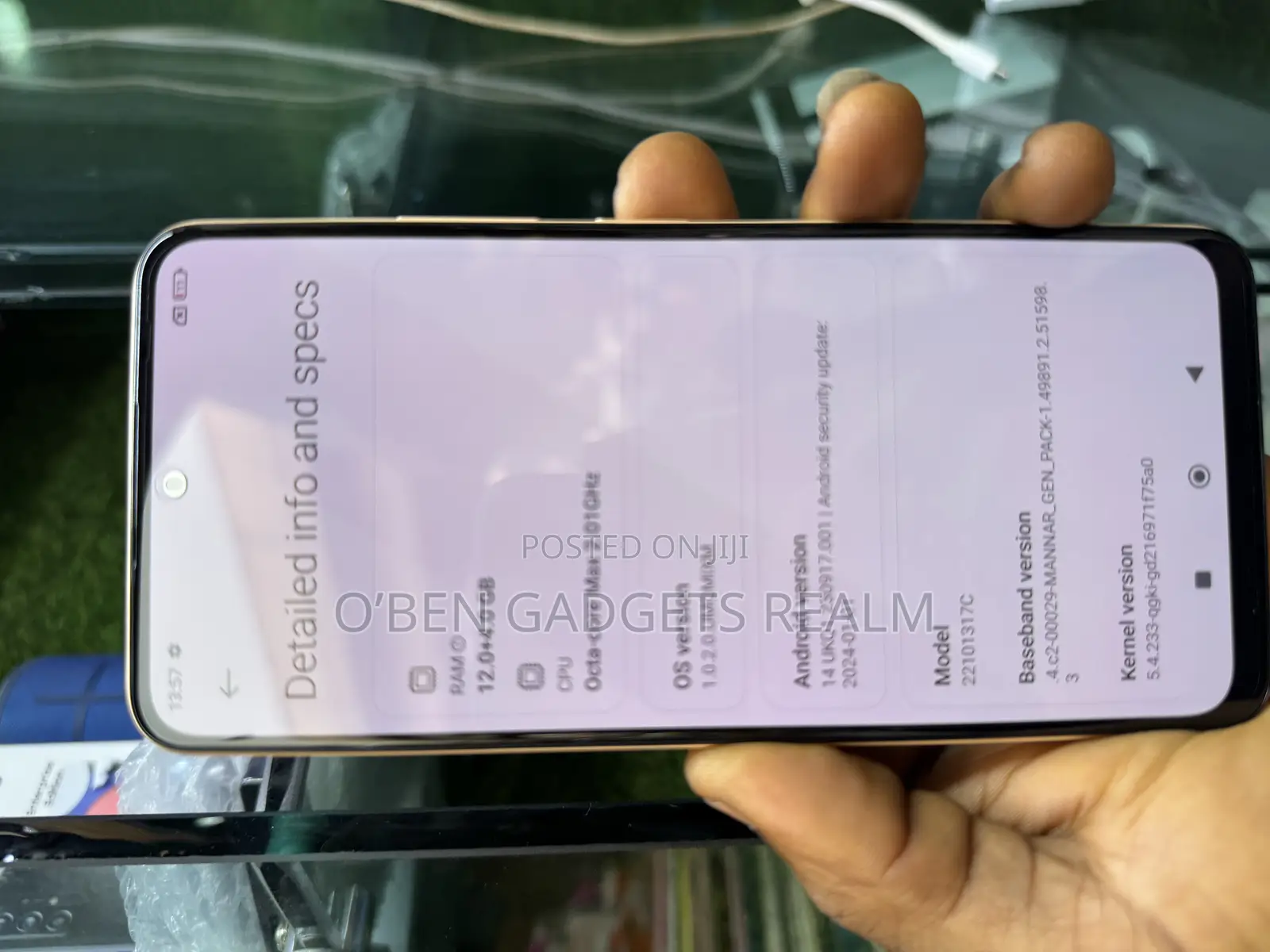 Xiaomi Redmi Note 12R Pro 256 GB Gold