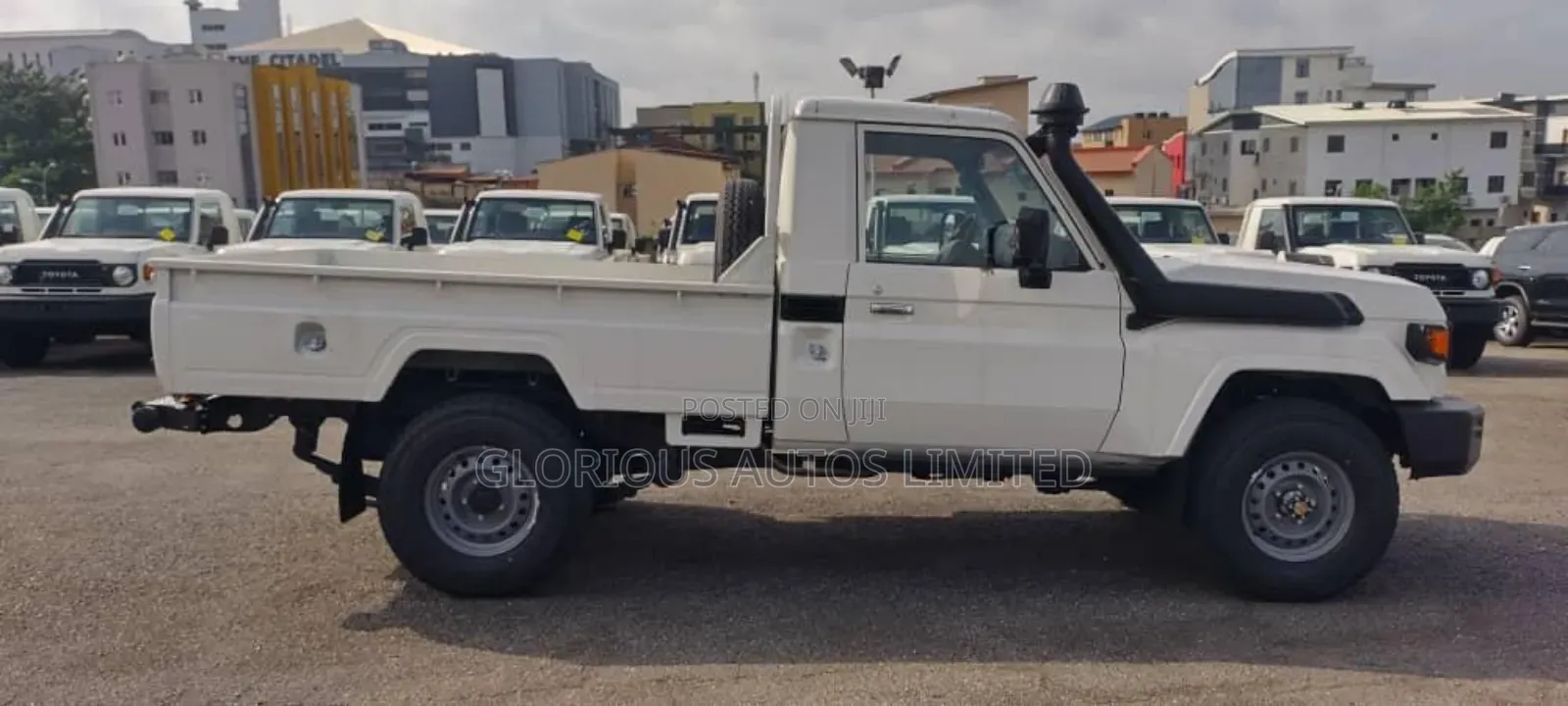 New Toyota Land Cruiser 79 Series 2025 White