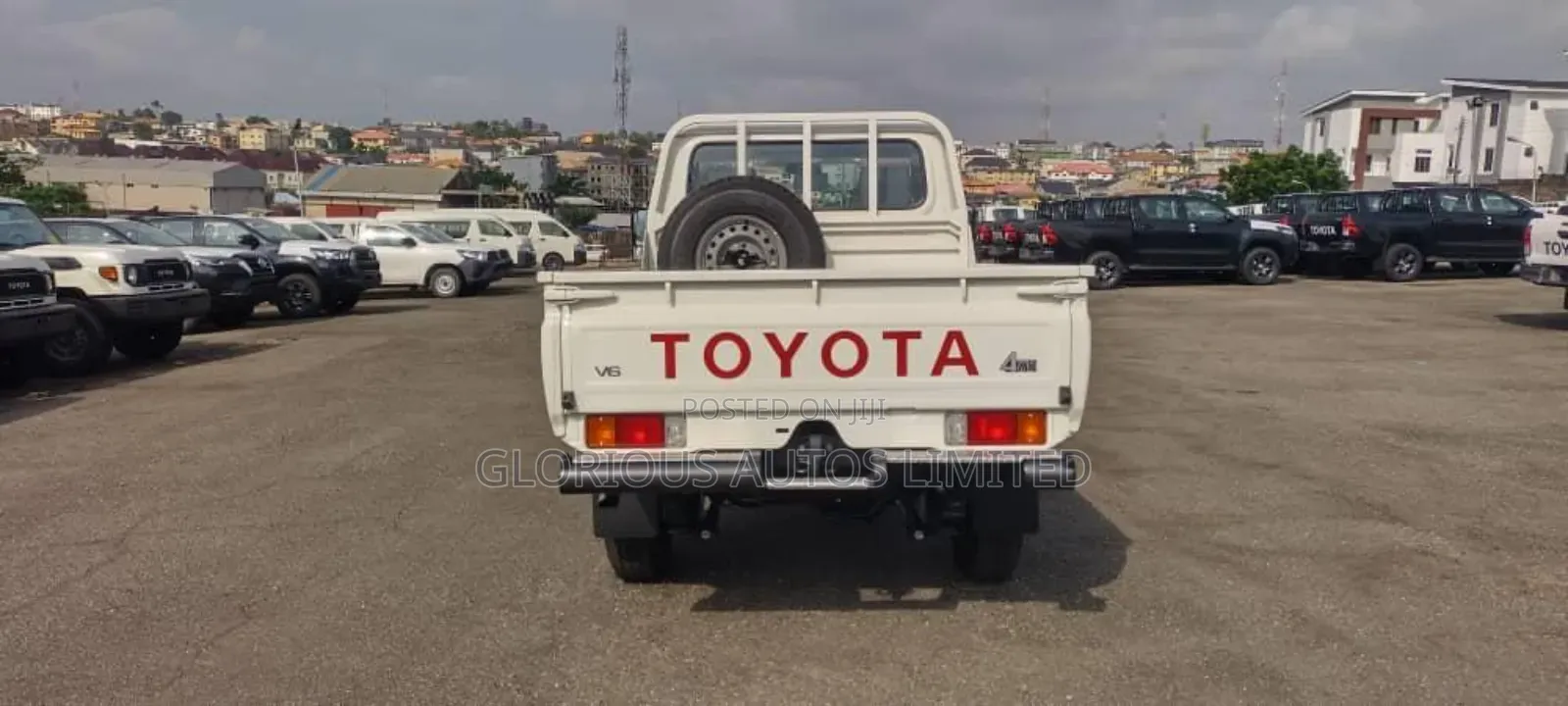 New Toyota Land Cruiser 79 Series 2025 White