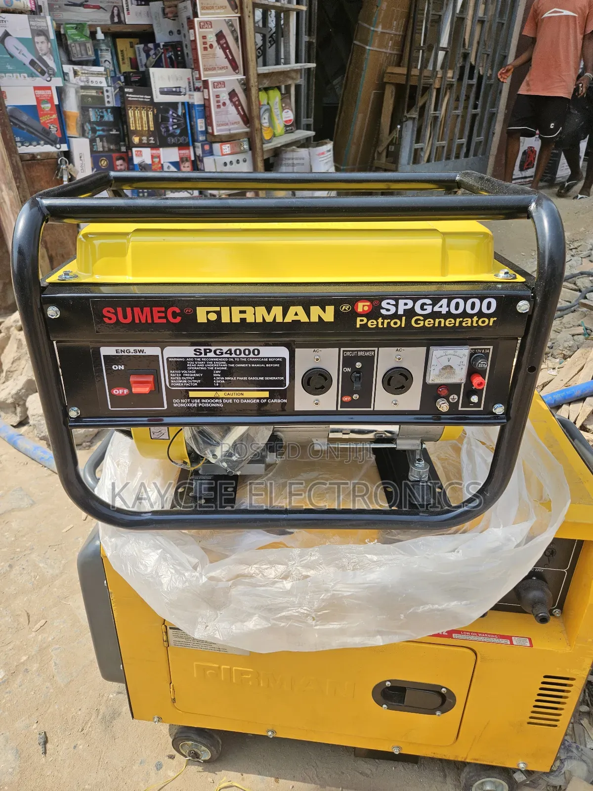 4.5kva Firman Petorl Generator 100%Copper Wire