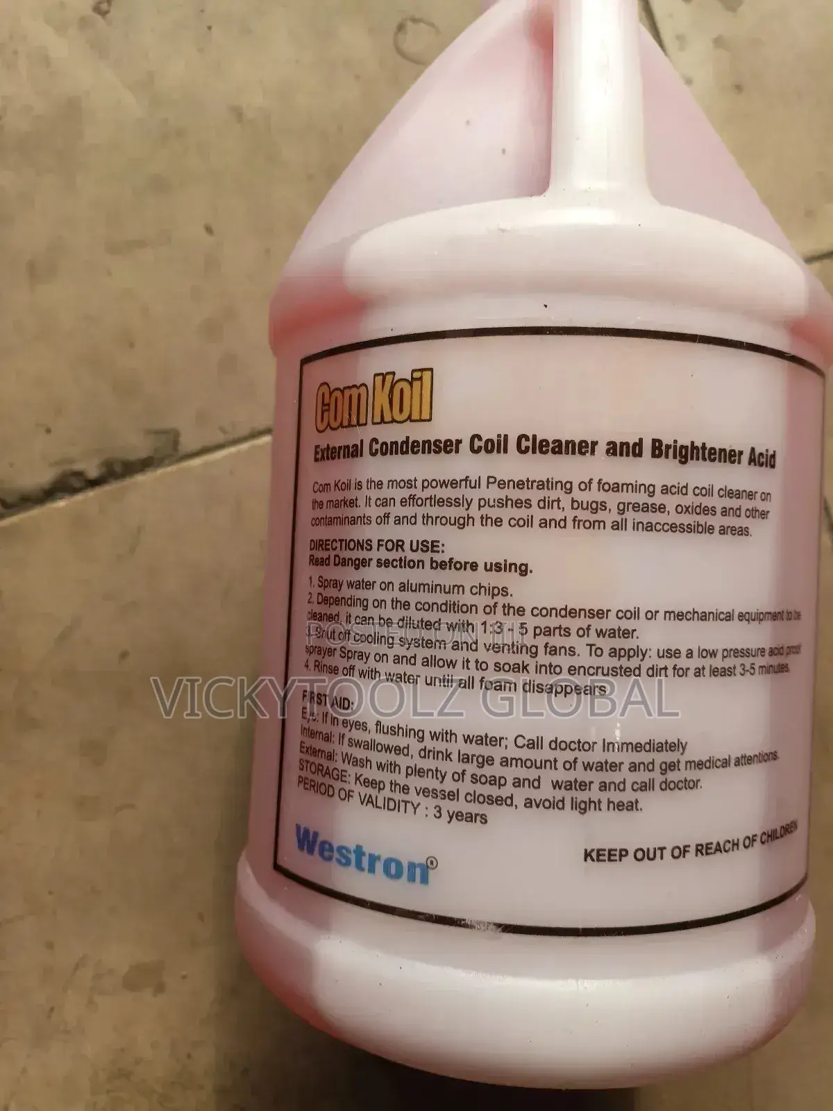 Westron Com Koil External Condenser Coil Cleaner and Condenser Acid
