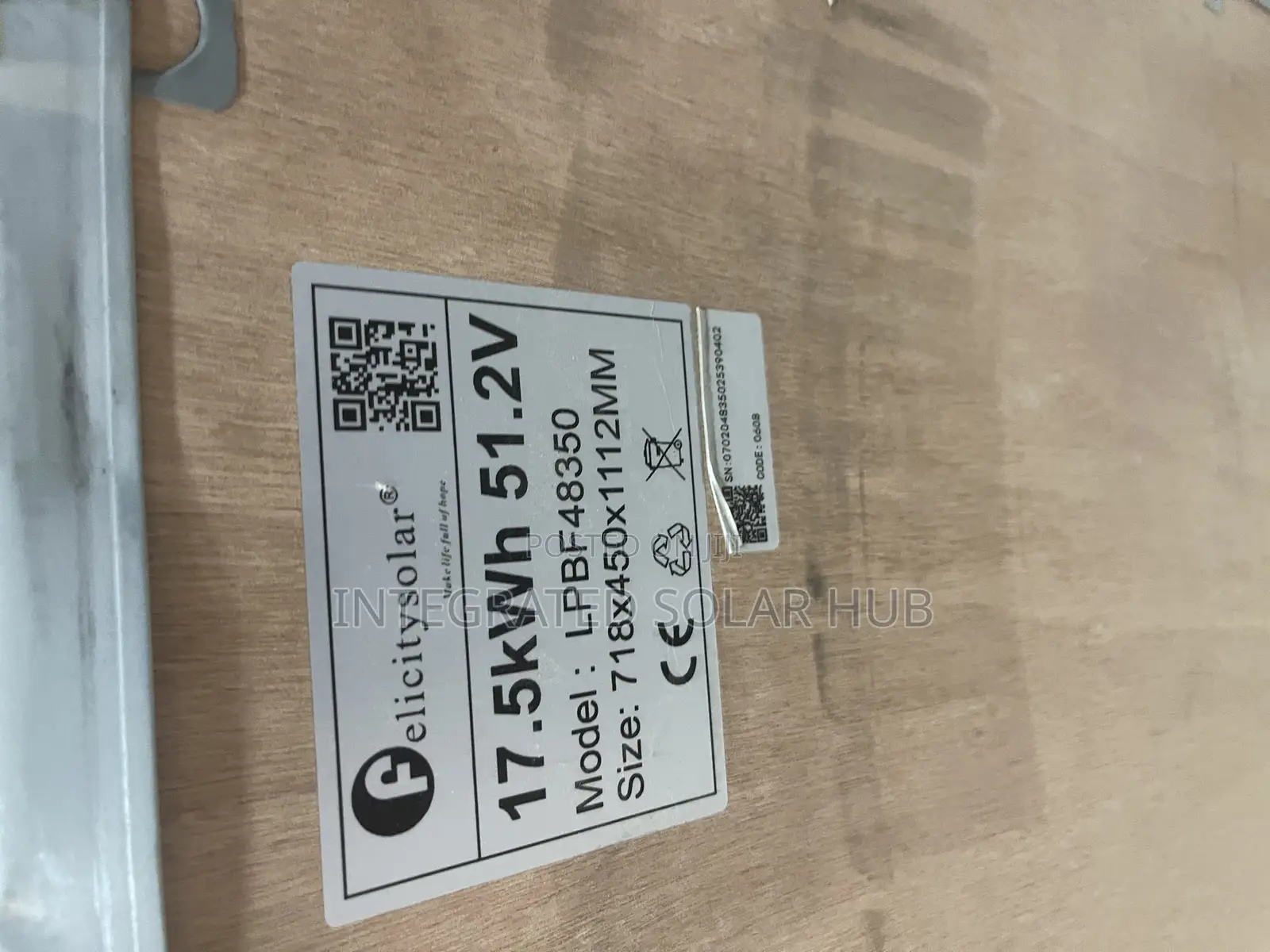 17.5kwh Felicity Lithium Battery