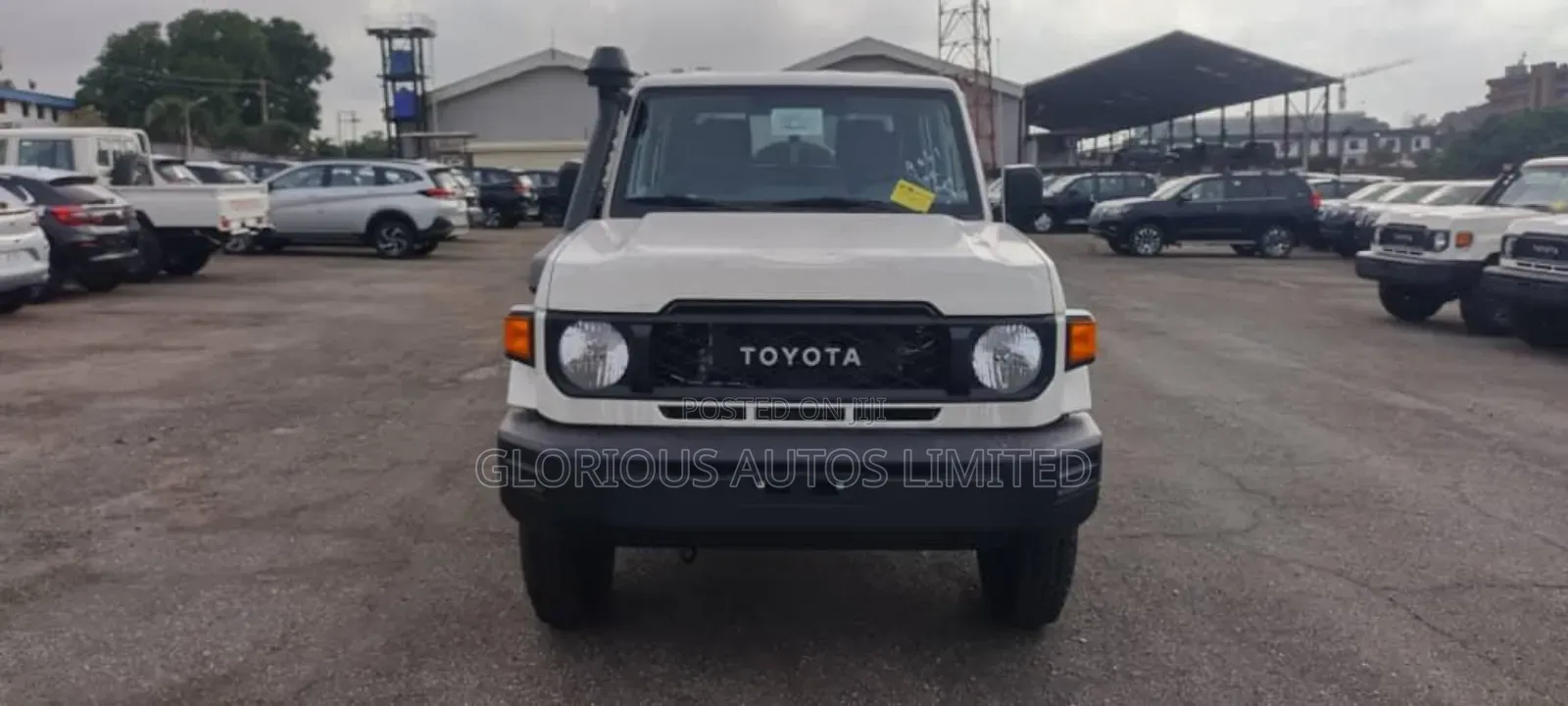 New Toyota Land Cruiser 79 Series 2025 White