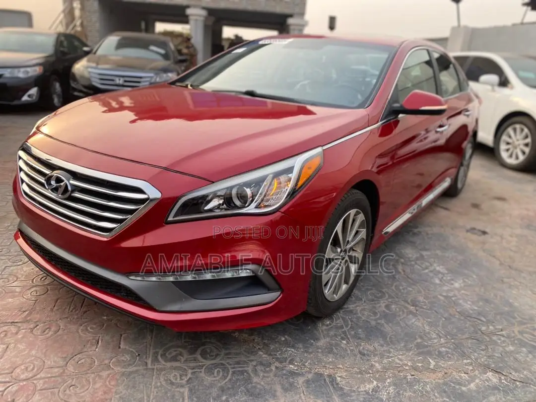 Hyundai Sonata Sport 2.0T Sedan FWD (2.0L 4cyl 6A) 2017 Red