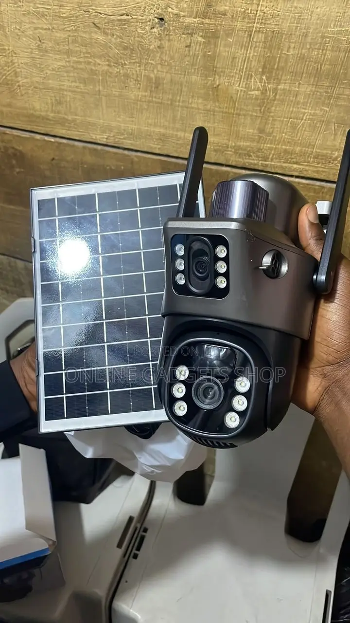 Dual Lens CCTV Camera