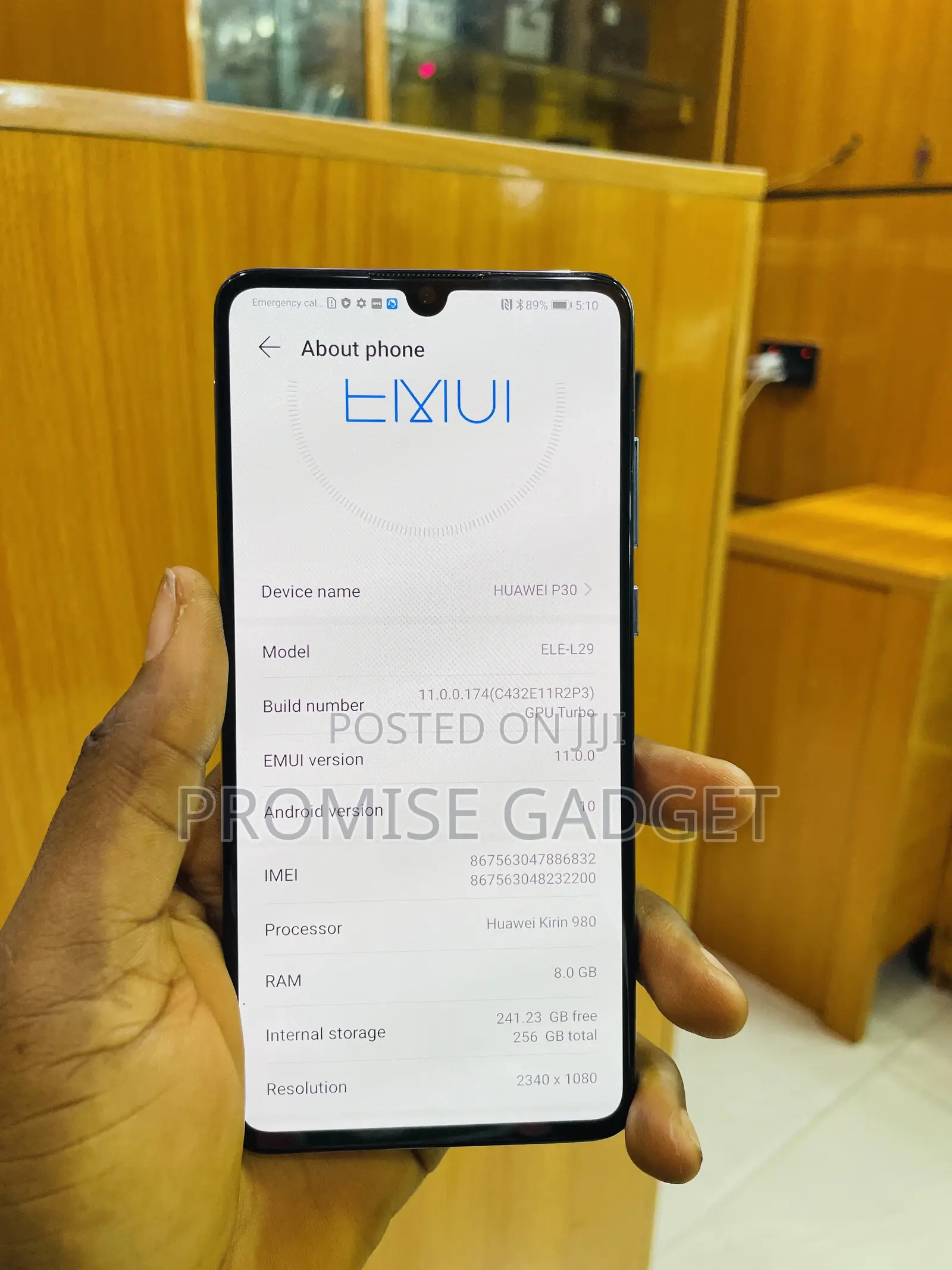 Huawei P30 256 GB Blue