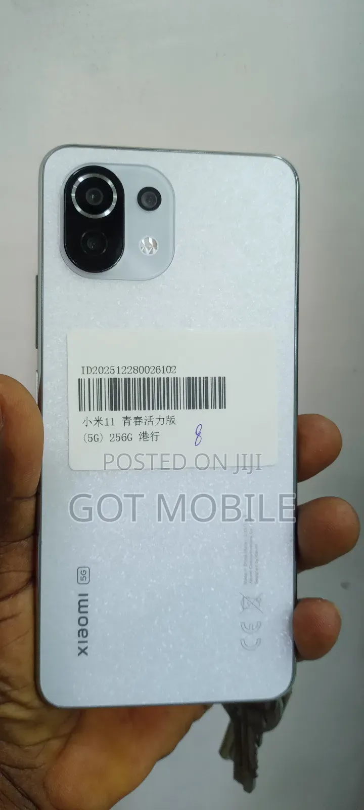 Xiaomi 11 Lite 5G NE 128 GB White