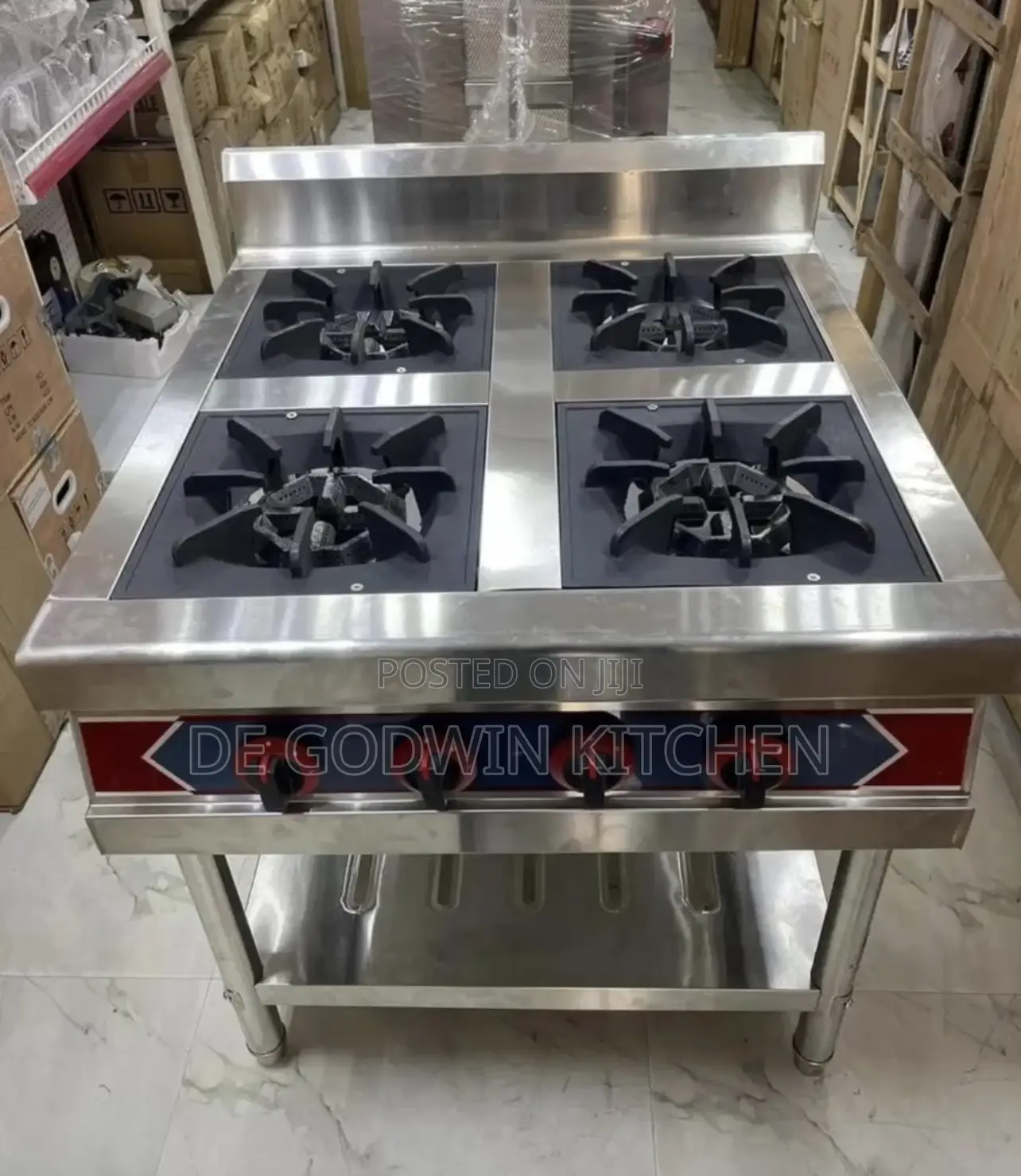 4 Burners Gas Cooker Without Oven