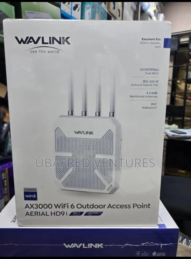 Wavlink Wl-Wn573hx3 Ax3000 Wifi 6 Outdoor Wireless Repeater