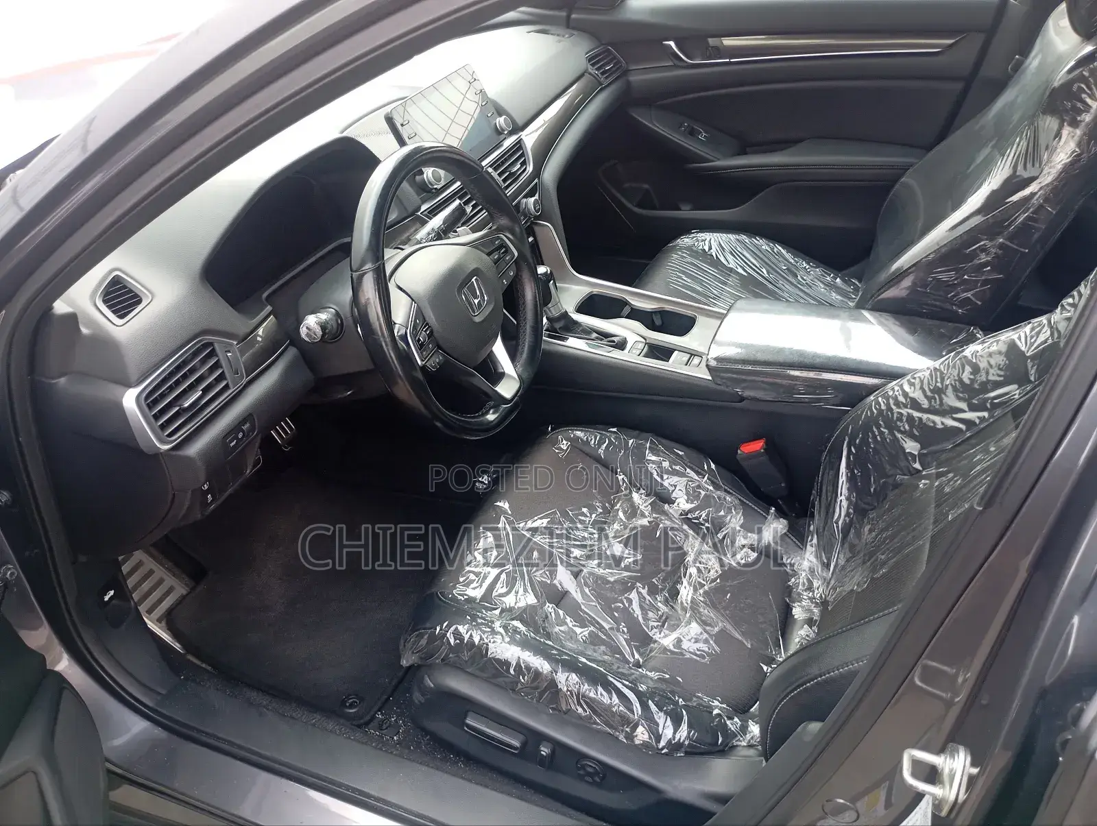 Honda Accord Sport (1.5L 4cyl Turbo 6M) 2019 Gray