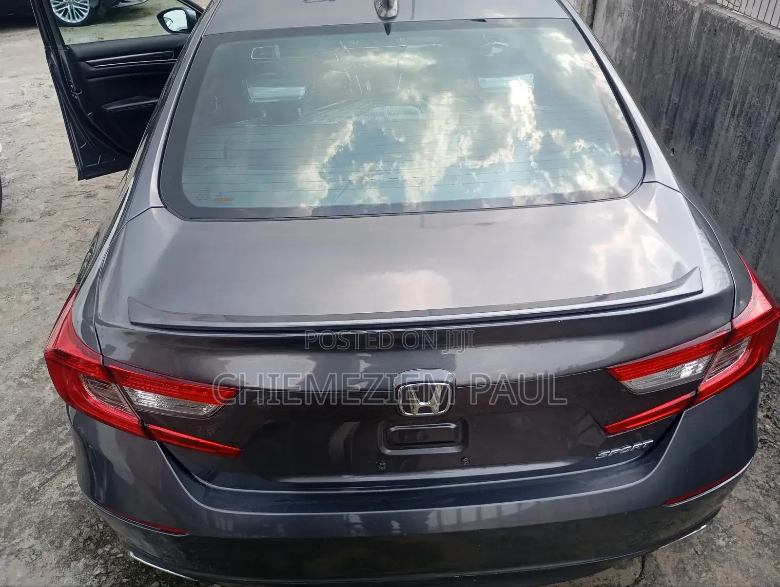 Honda Accord Sport (1.5L 4cyl Turbo 6M) 2019 Gray