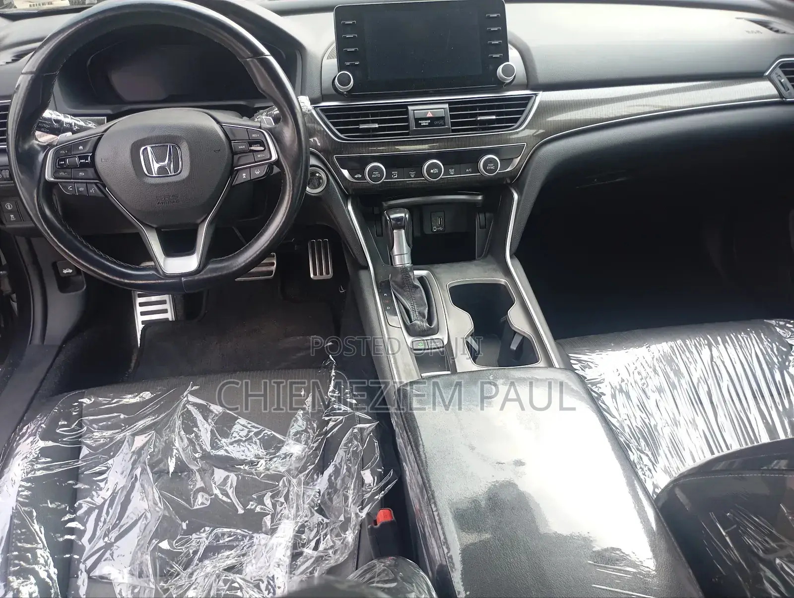 Honda Accord Sport (1.5L 4cyl Turbo 6M) 2019 Gray
