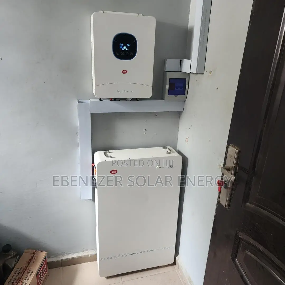 10kwh Itel Lithium Battery / 6.2kva Inverter/ 10pics 450w Panels