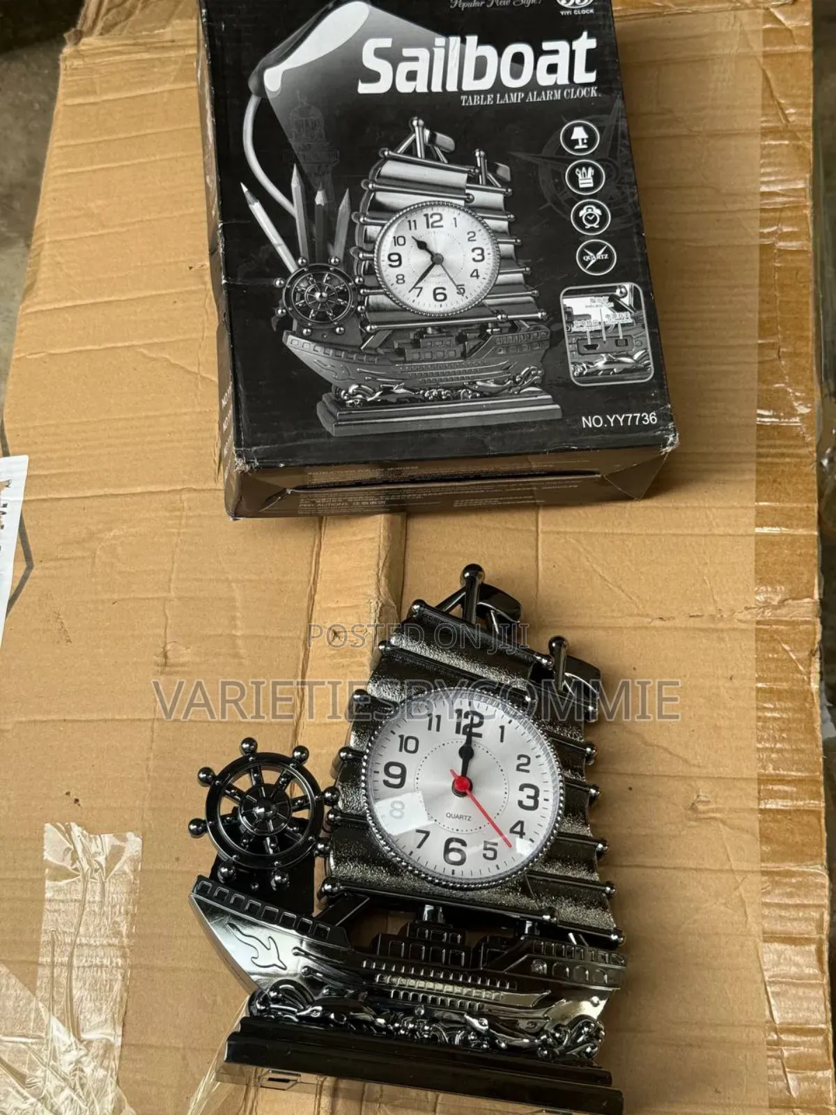 Table Top Battery-Operated Alarm Clock