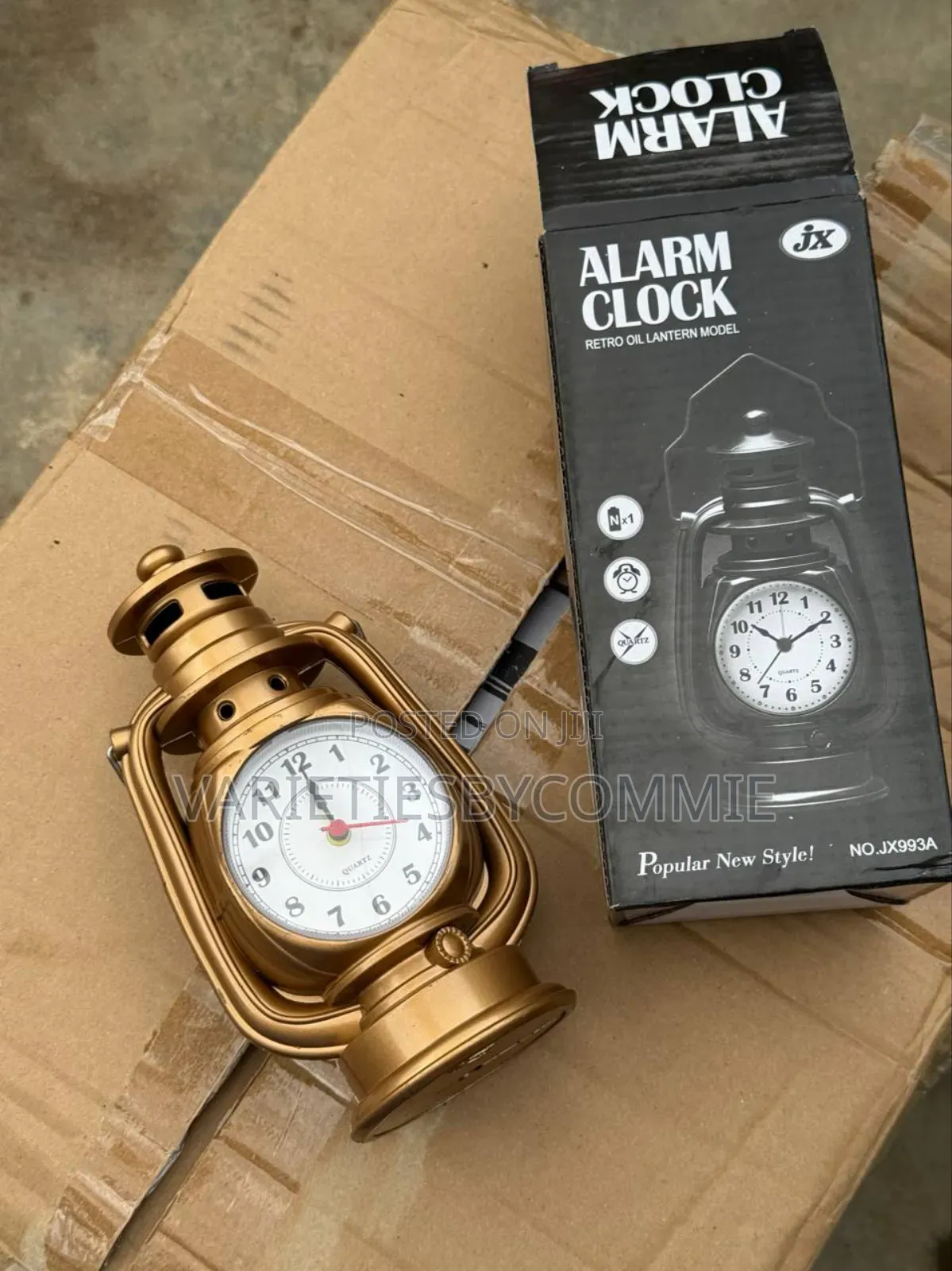 Table Top Battery-Operated Alarm Clock
