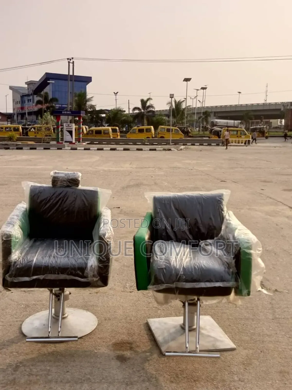 2 Salon Rolling Barber Chairs for Immediate Pick Up () Both