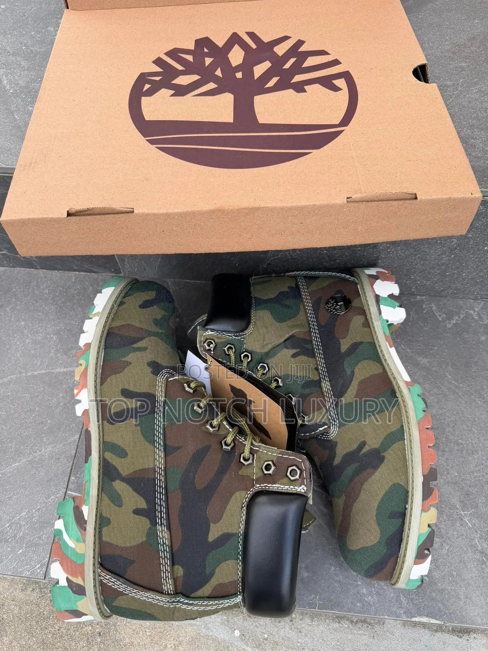 Original Timberland Green Camo Boots Now Available in Store