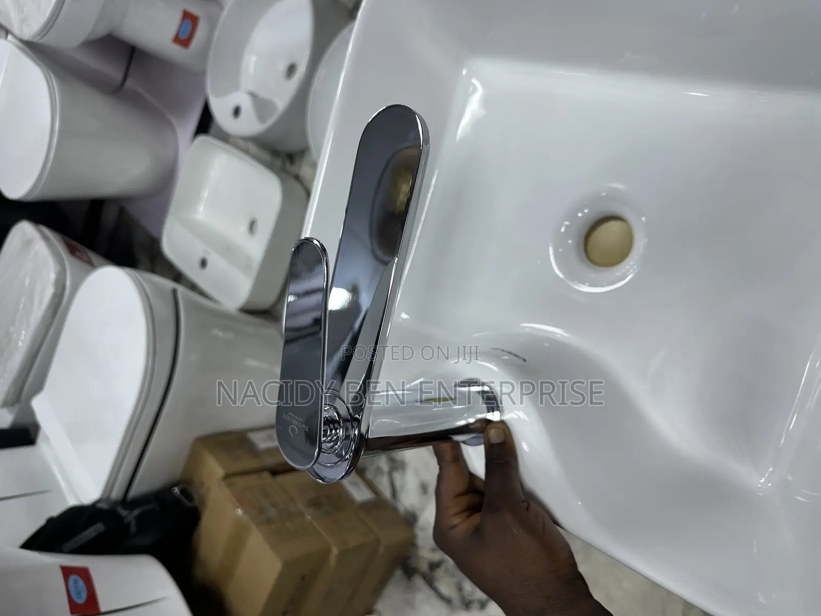 Stainless Basin Mixer Tap