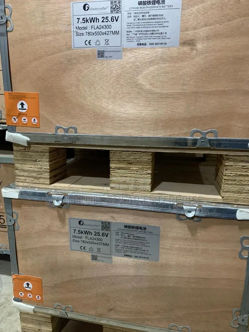 7.5kwh 24v Felicity Solar Lithium Battery