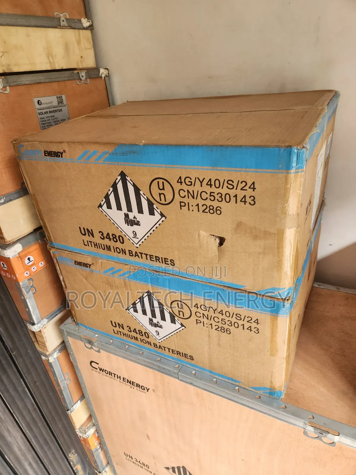 Cworth 2.5kwh 12v Lithium Phosphate Batteries