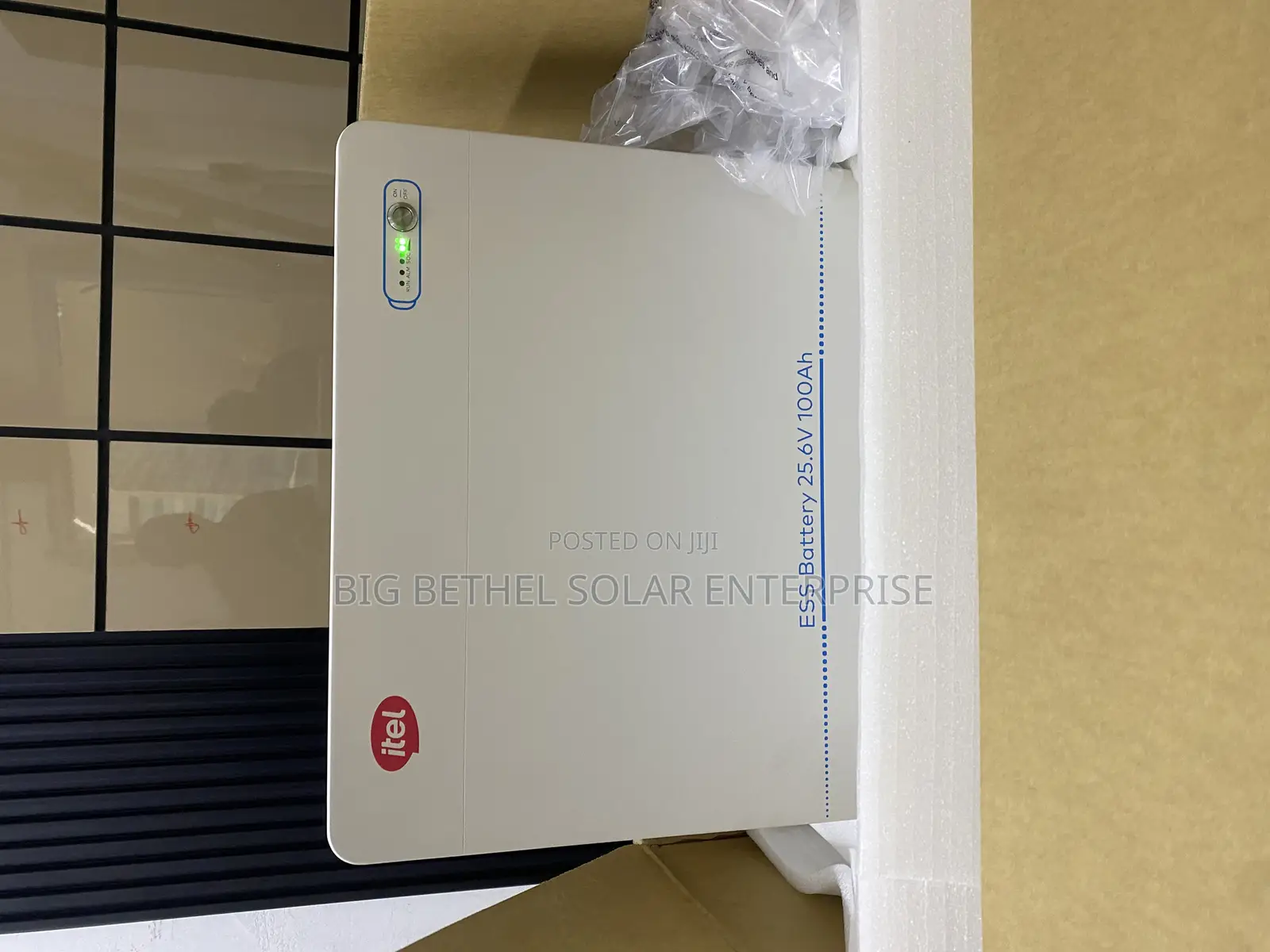 Itel 5kwh 25.6v 100ah Solar Lithium Battery