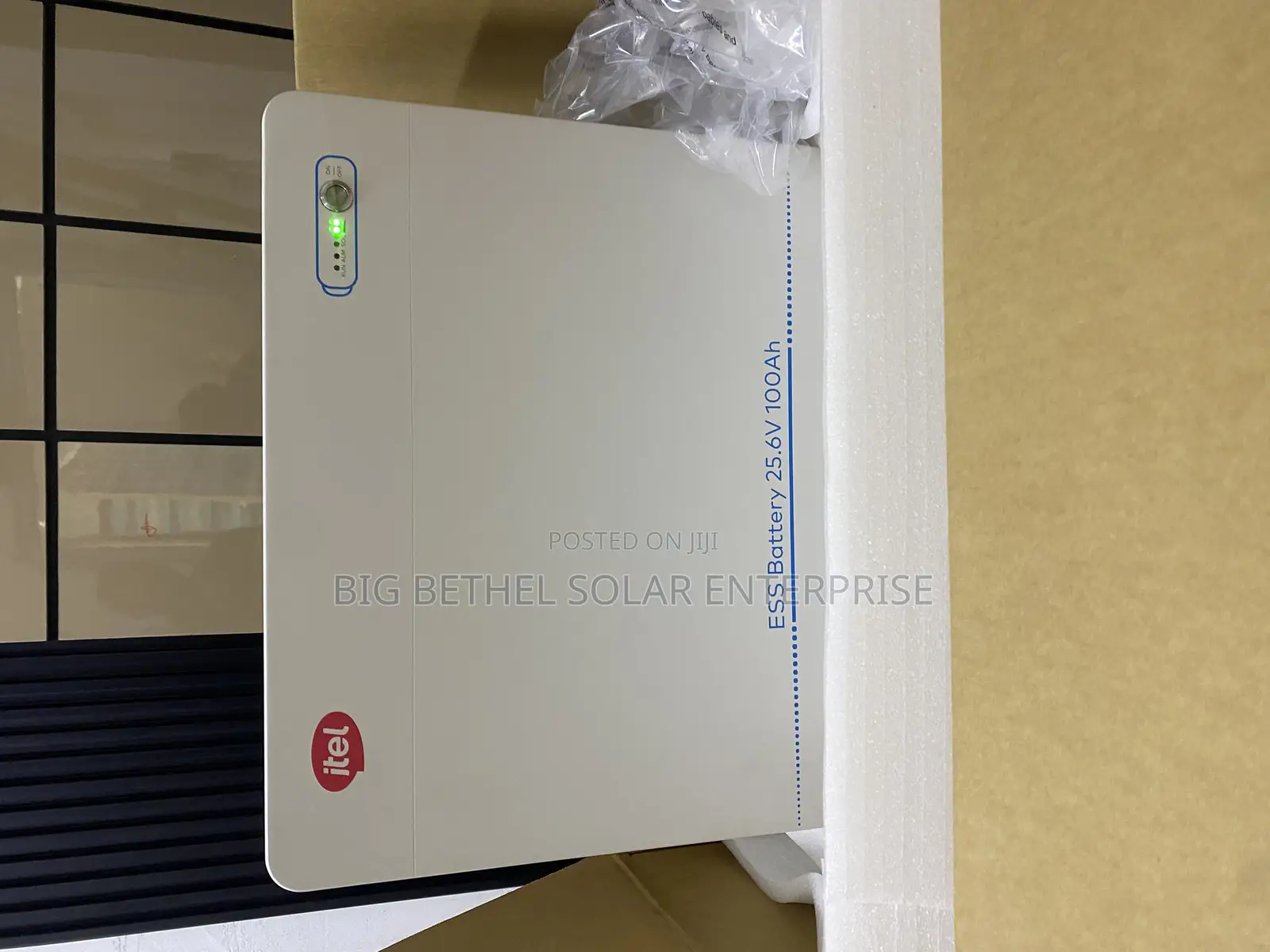 Itel 5kwh 25.6v 100ah Solar Lithium Battery