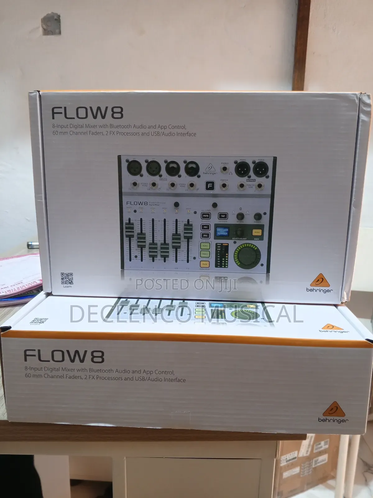 Flow 8 Beringer 8-Input Digital Mixer With Bluetooth Audio and App