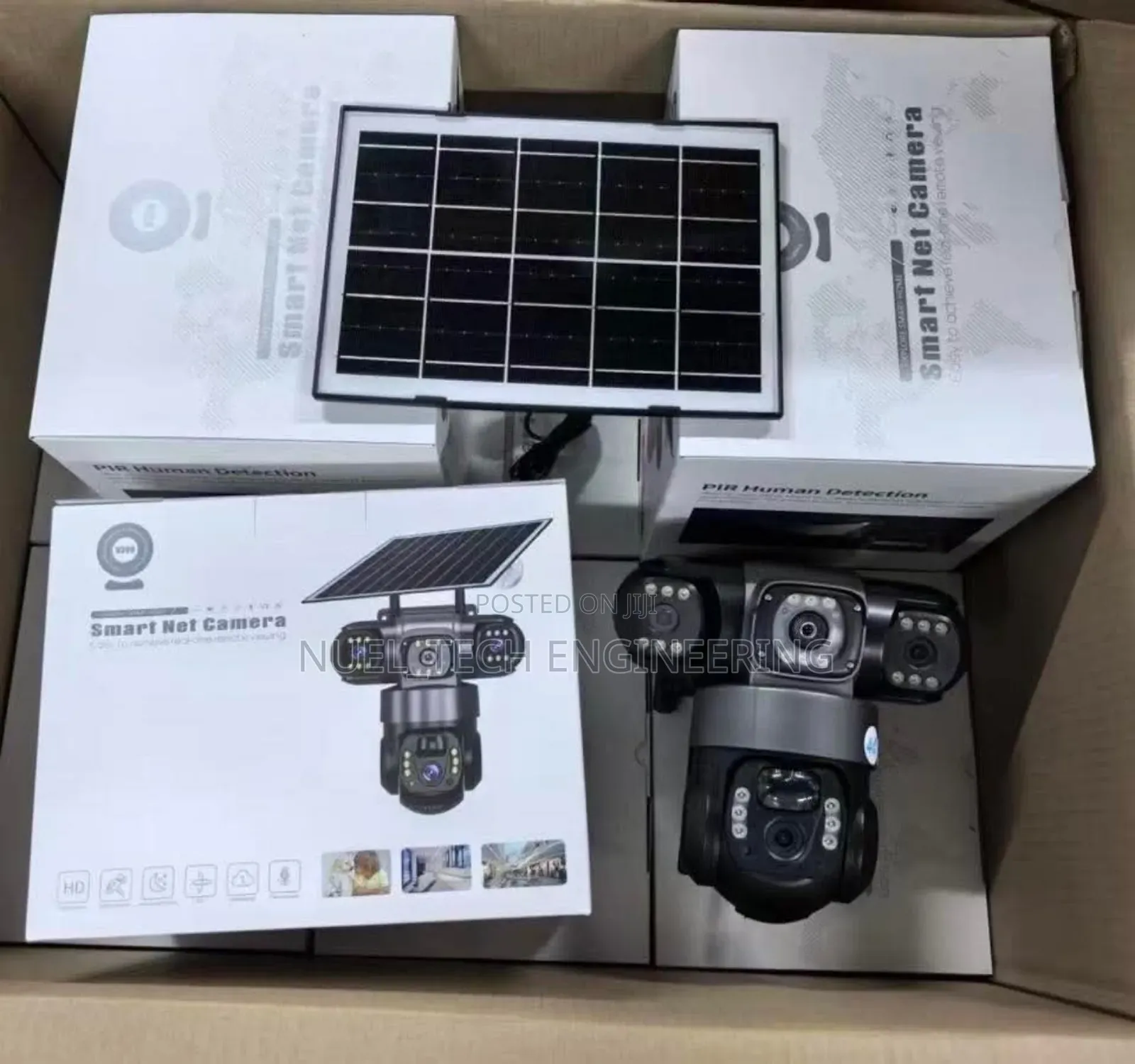 4g Solar Camera 3_lens V380 Pro 8mp