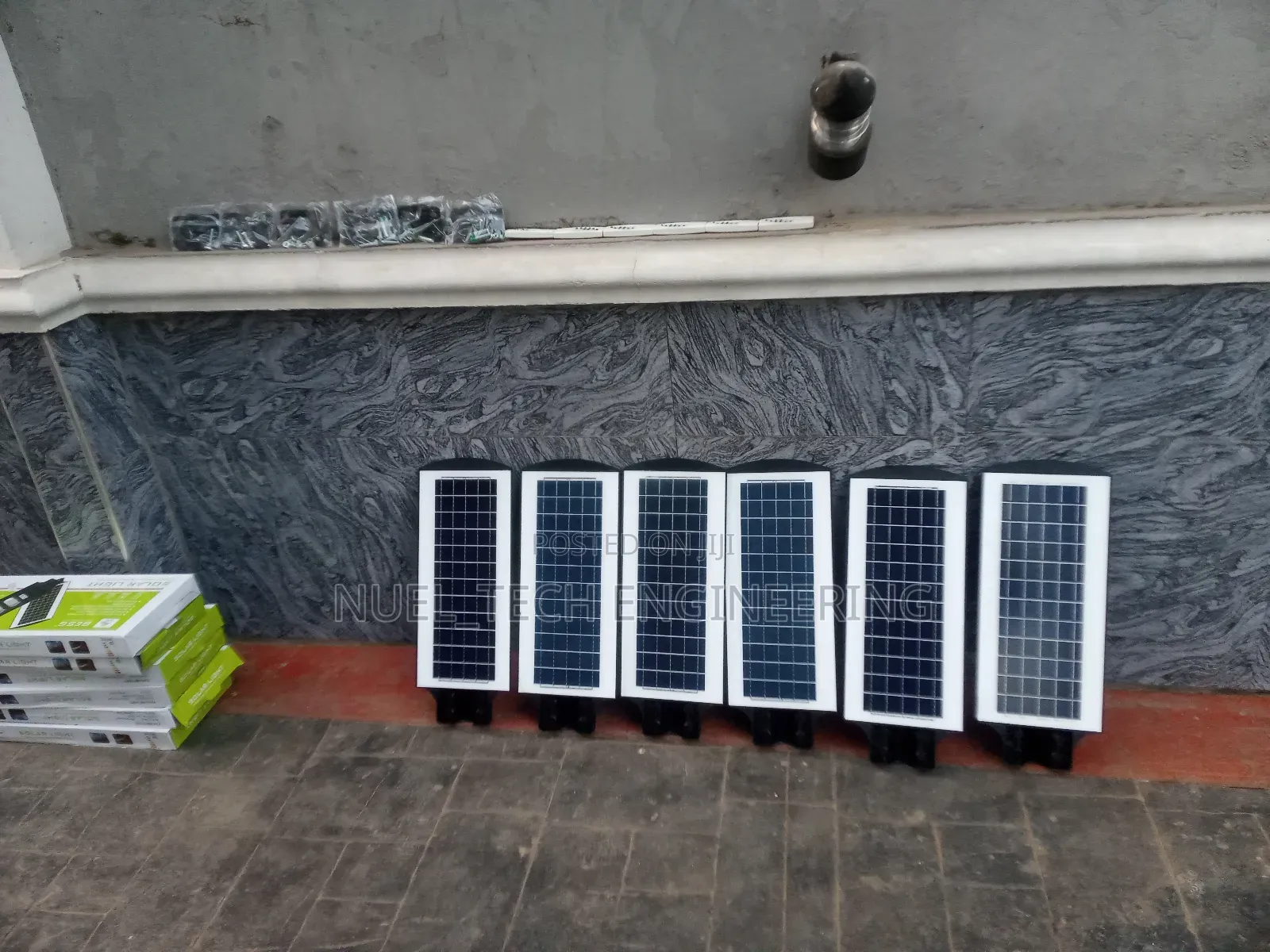 8 Eye Solar Street Light With Sensor And Remote Control