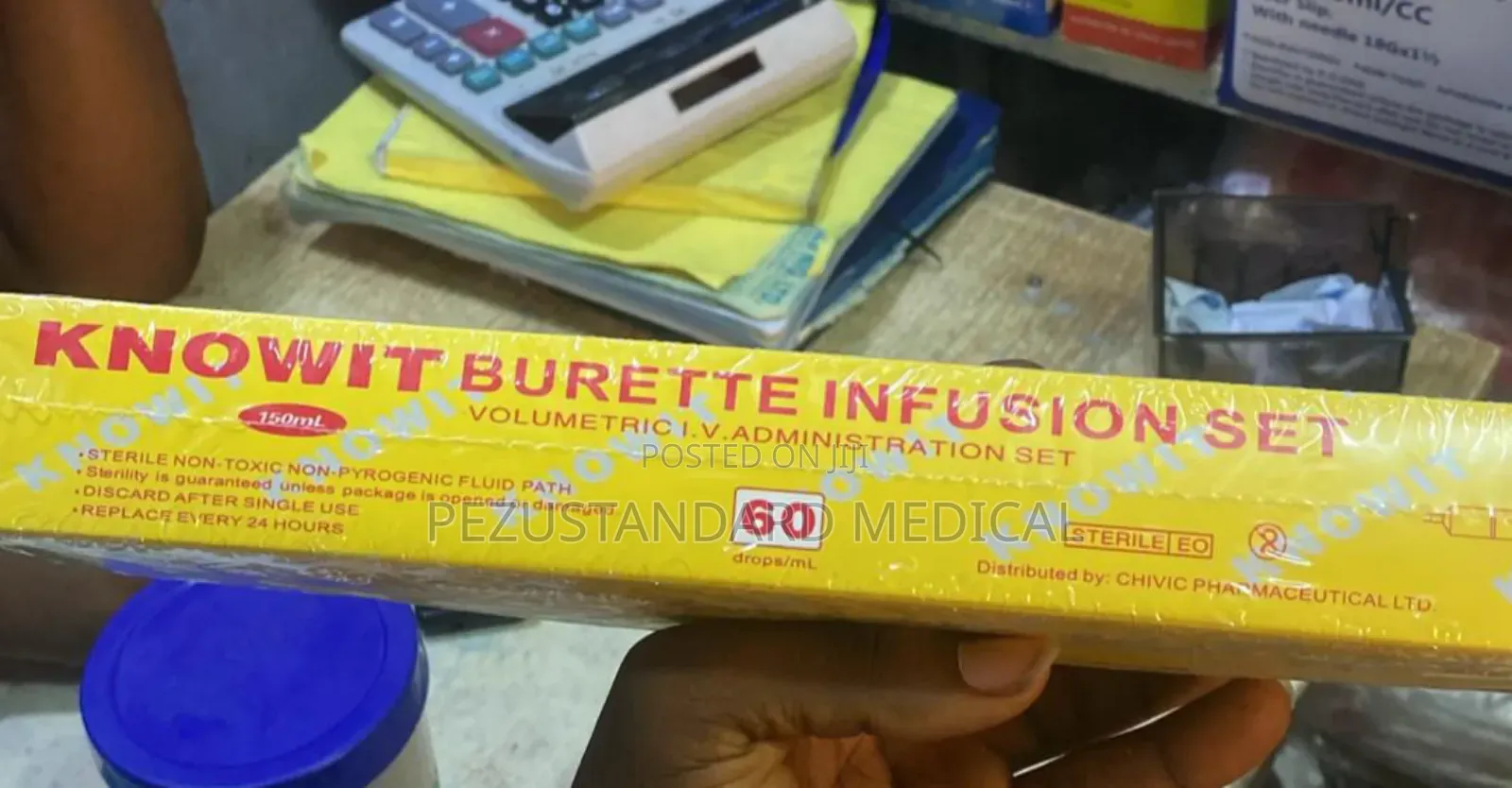 Burette/Soluset