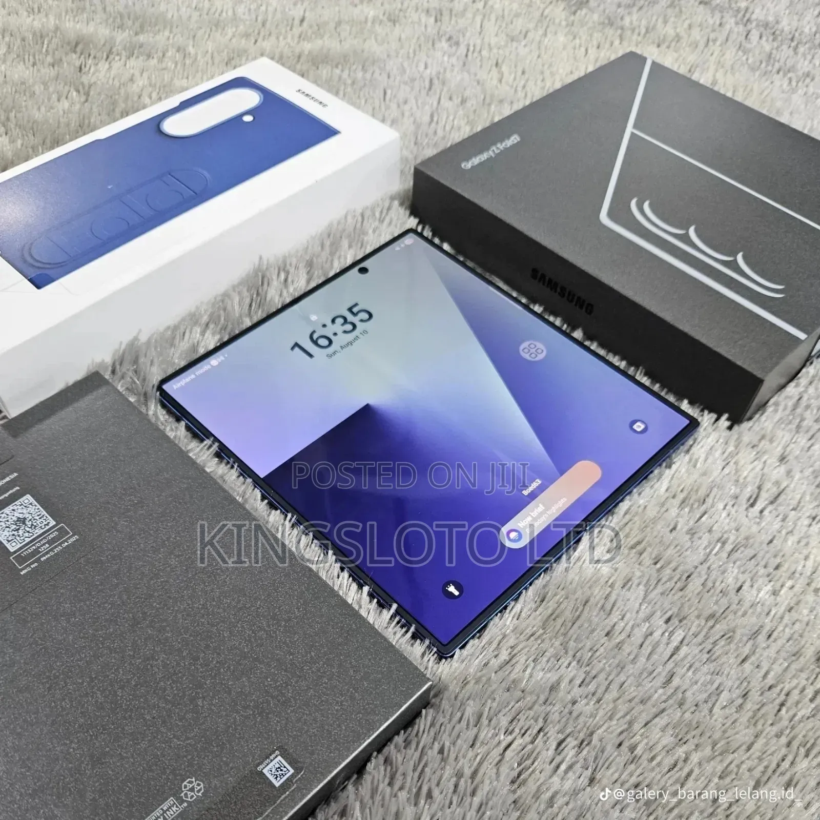 Samsung Galaxy Z Fold7 256 GB Blue