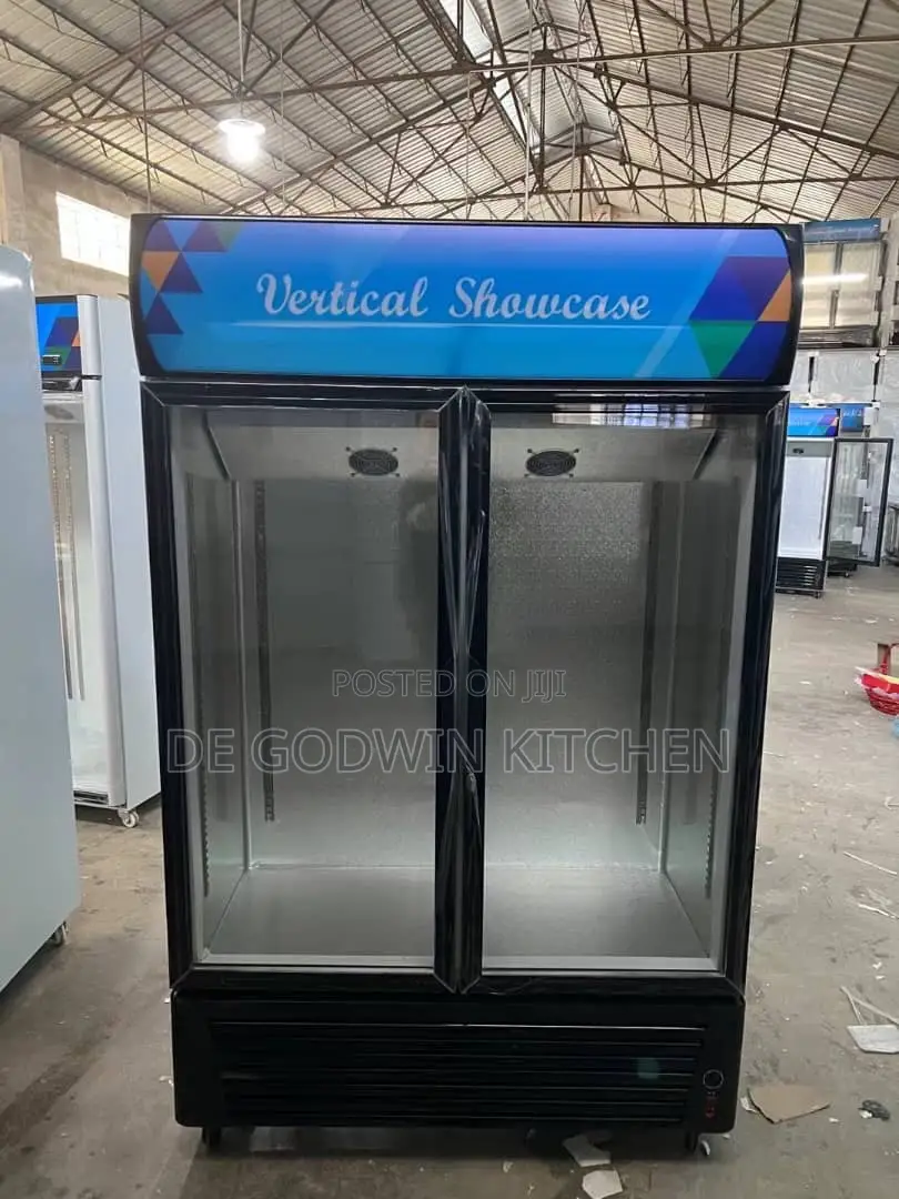 Double Display Vertical Chiller