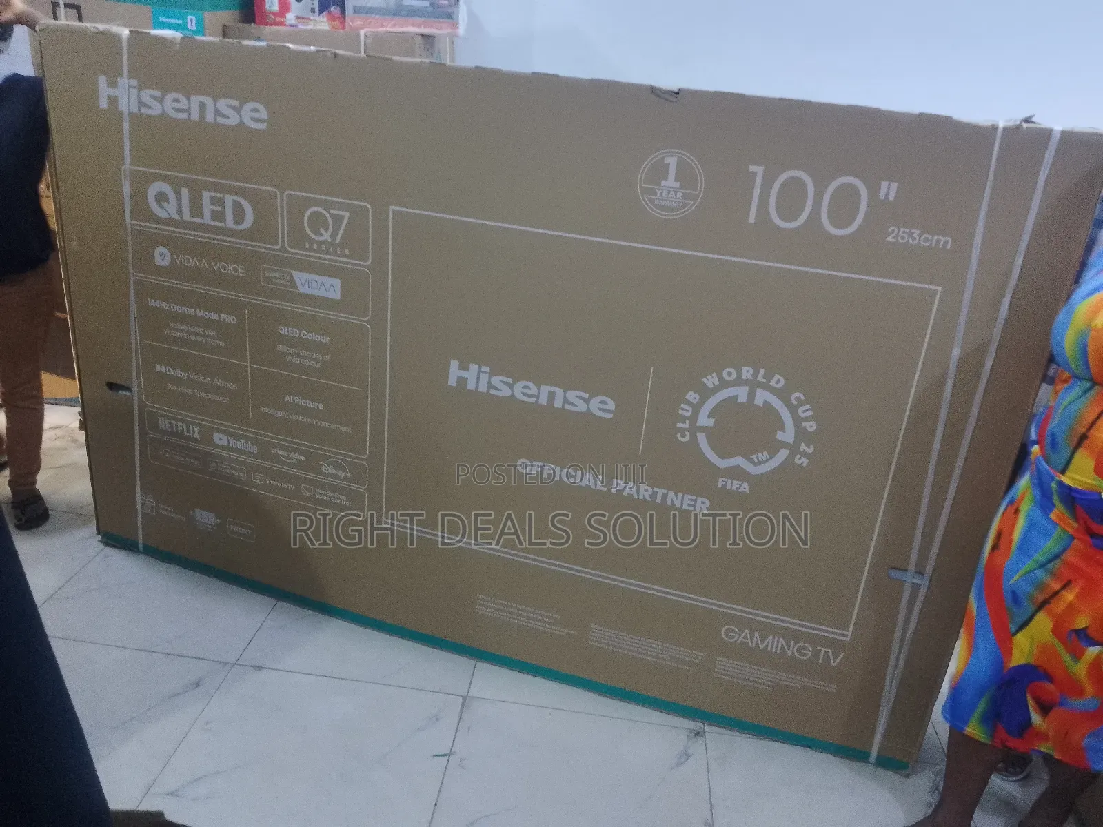 Hisense 100inches