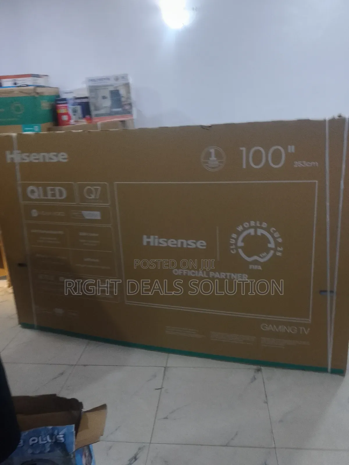 Dominate the Game: Hisense 100" Smart Tv With 144hz Game Mode Pro .