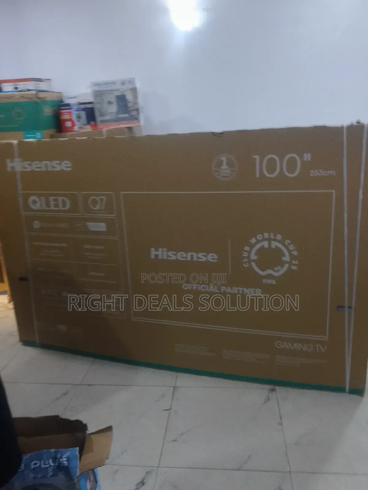 Dominate the Game: Hisense 100" Smart Tv With 144hz Game Mode Pro .