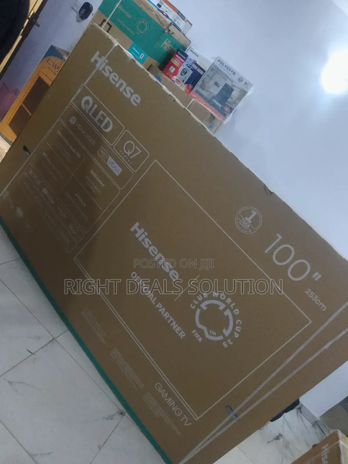 Experience Immensity: The Hisense 100-Inch Uled Smart Tv