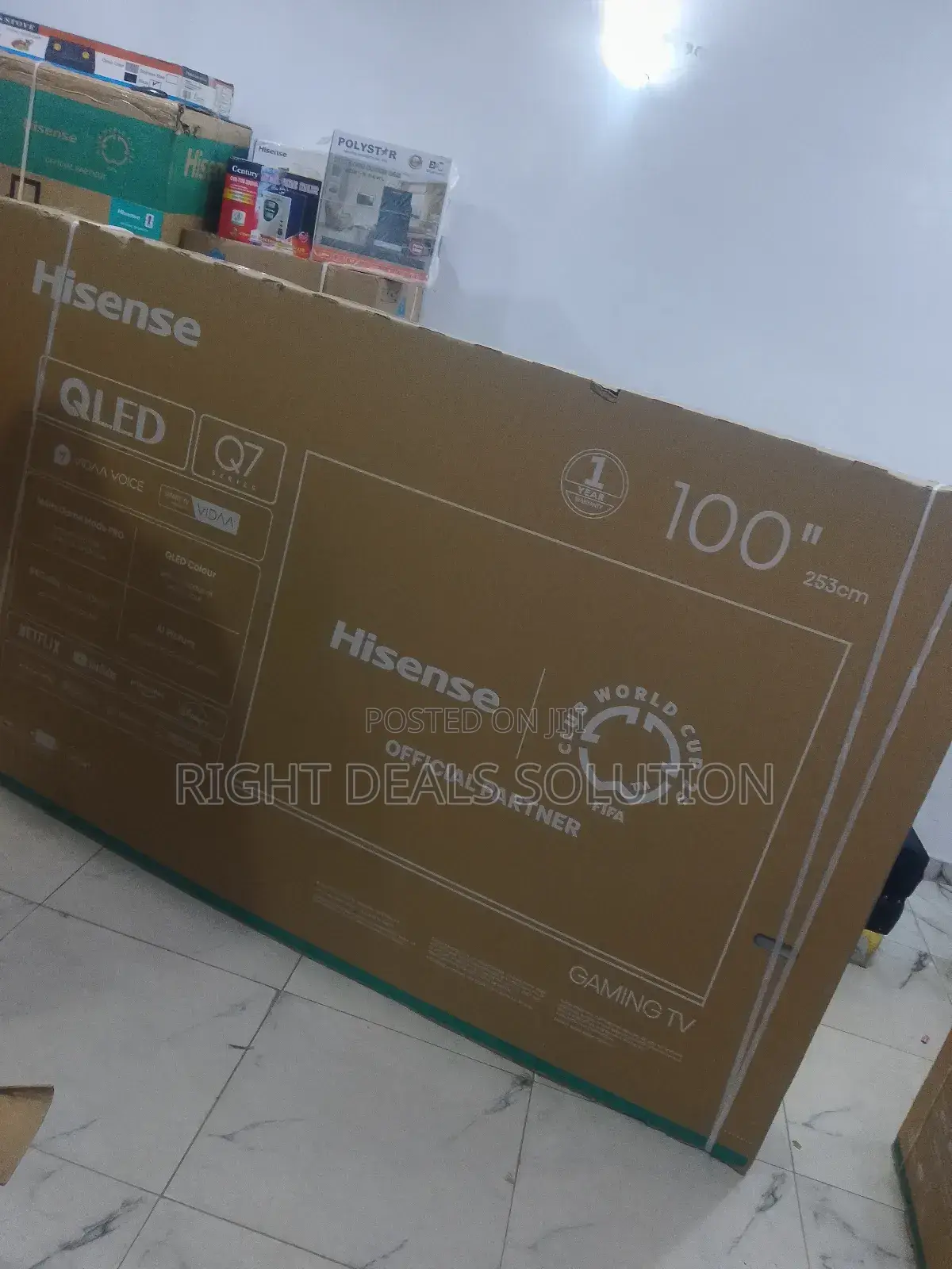 Experience Immensity: The Hisense 100-Inch Uled Smart Tv