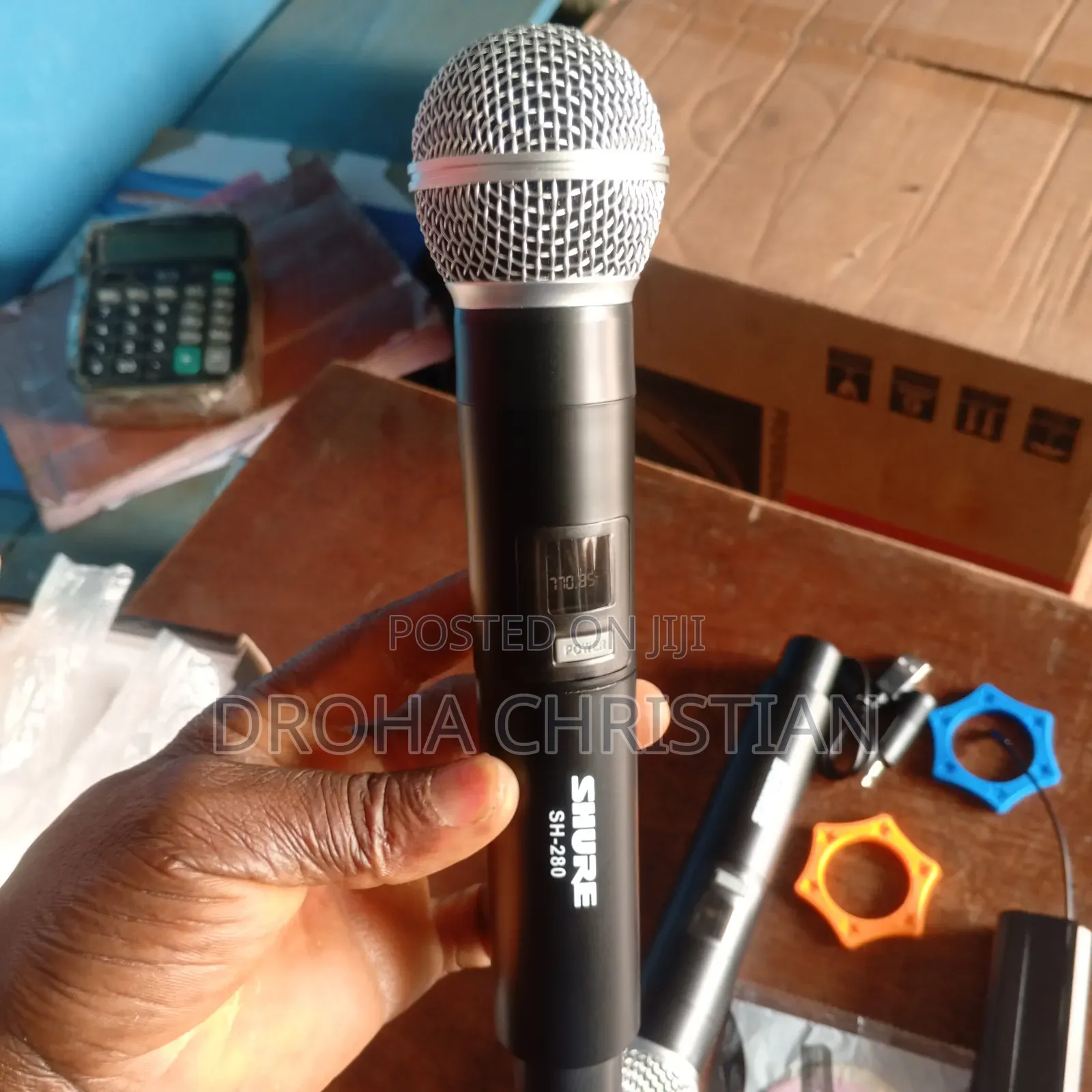 Double Handle Megaphone Mic