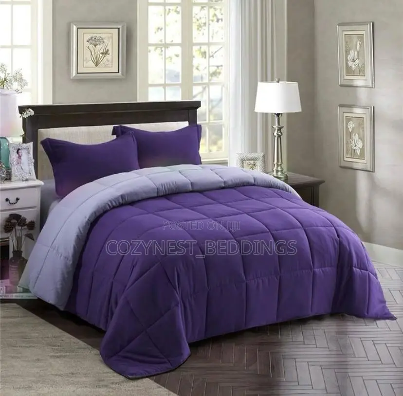 2 Face Bedsheet Duvet Set (Available in Any Color of Choice) 6x6