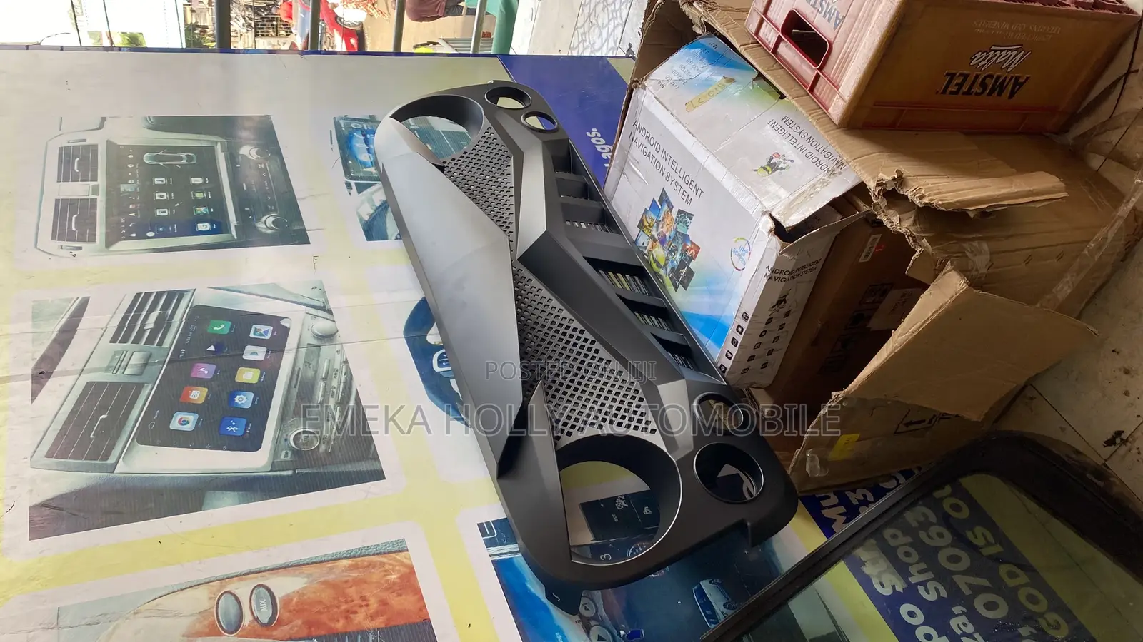 Brand New Off-Road Angry Monster Front Grille for Jeep Wrangler Jk