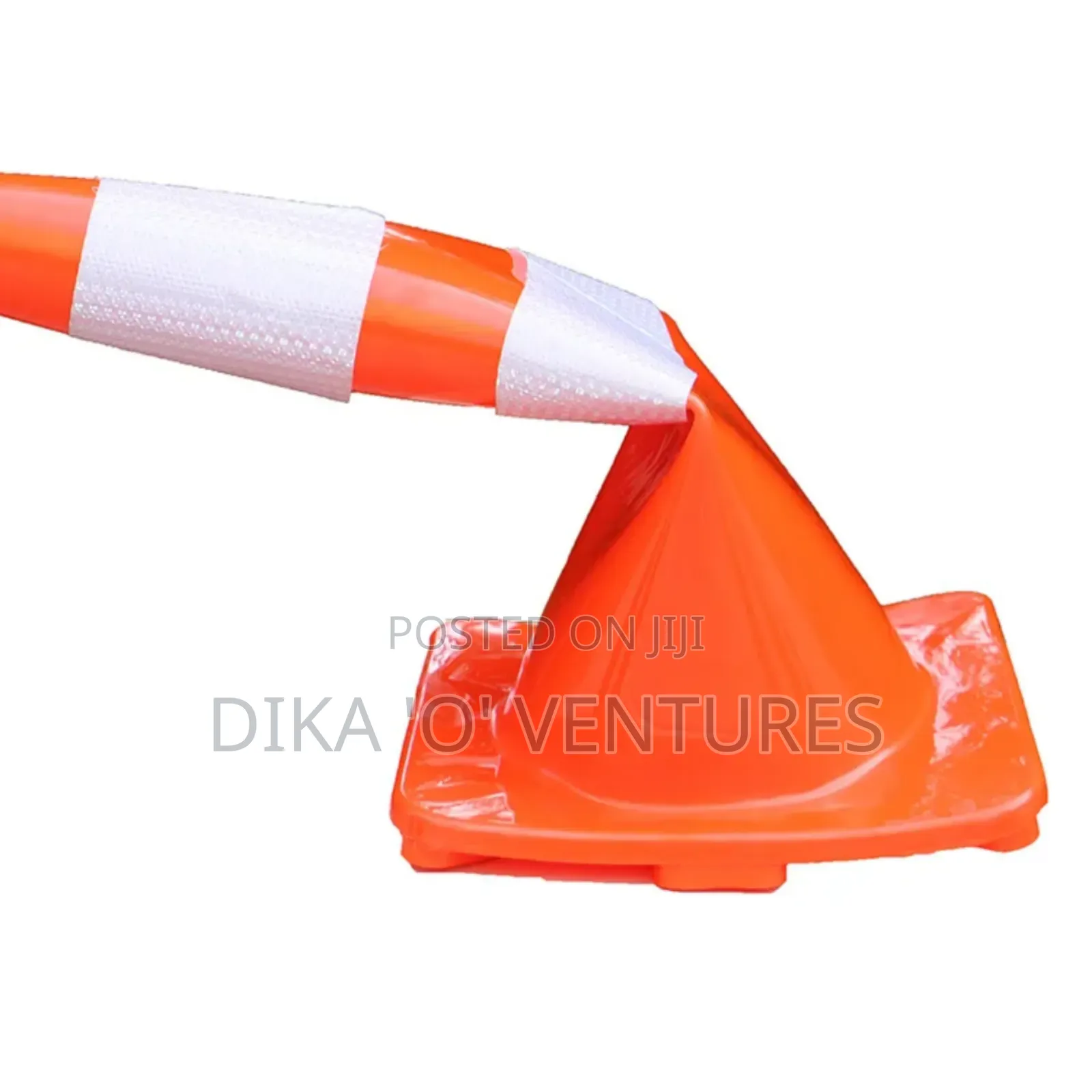 High Way Red Color Safety Pvc Traffic Cone Flexible Road Cone