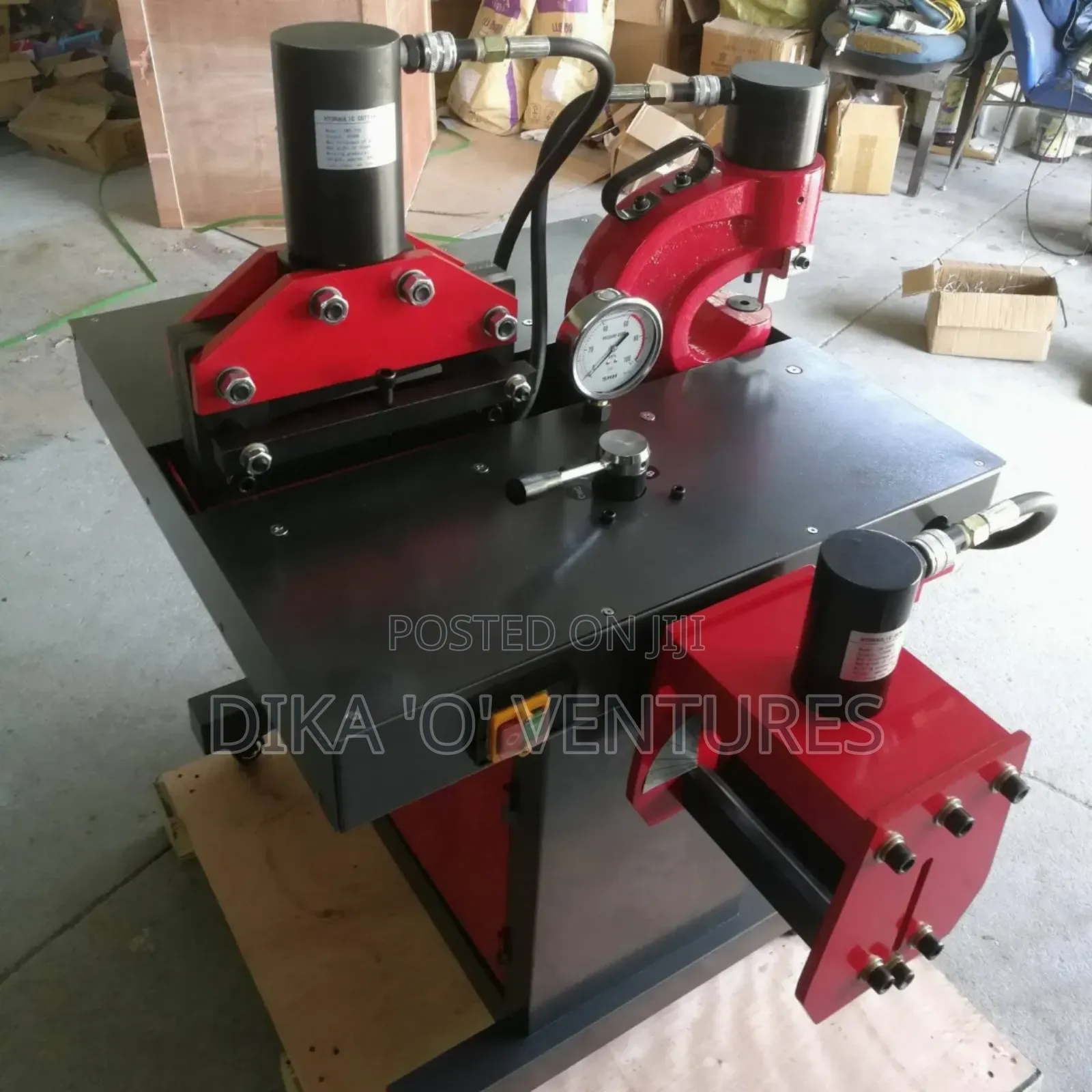 Hydraulic Busbar Machine Punching Cutting Plate Four in One Crimping